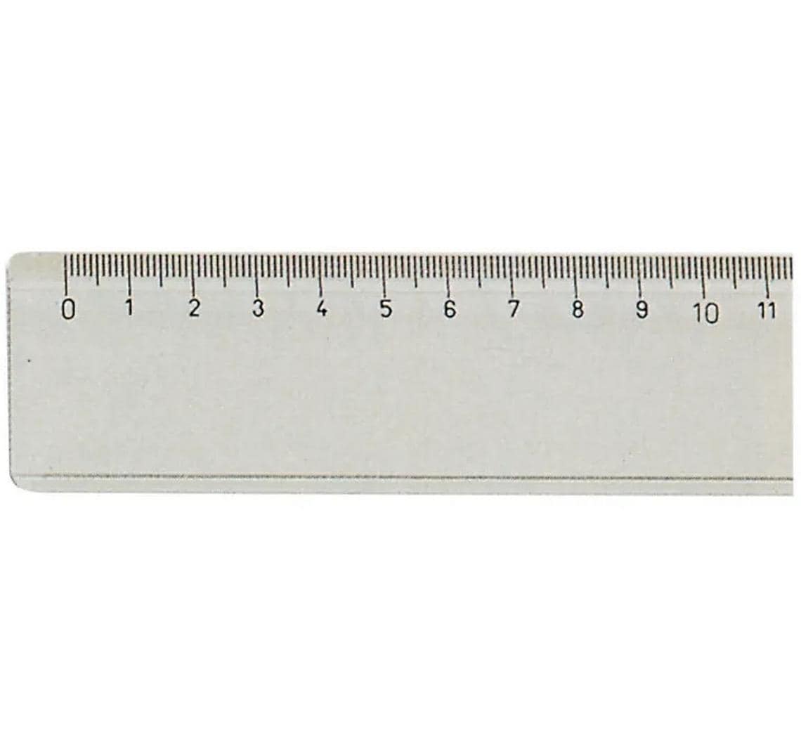 Büromaterial Flachlineal 30 cm