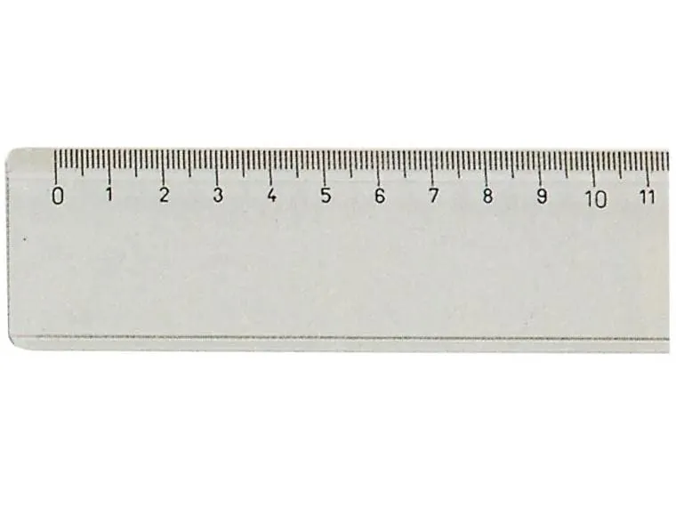 Büromaterial Flachlineal 30 cm