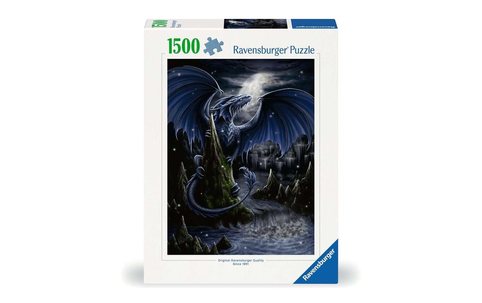 Ravensburger Puzzle Der Schwarzblaue Drache