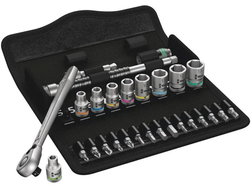 Wera Ratsche 8100 SA 8 Zyklop Metal 1/4