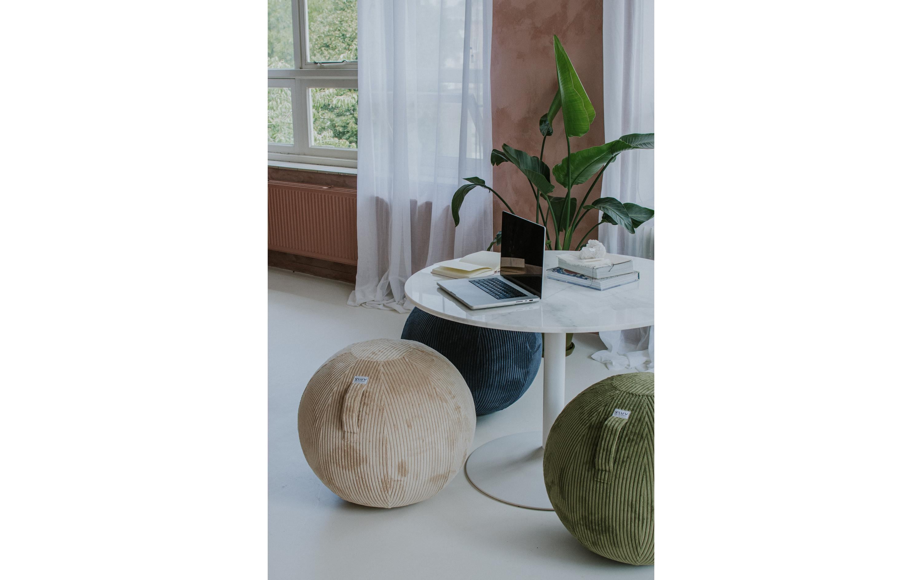 VLUV Sitzball Vlip Ø 60-65 cm, Beige