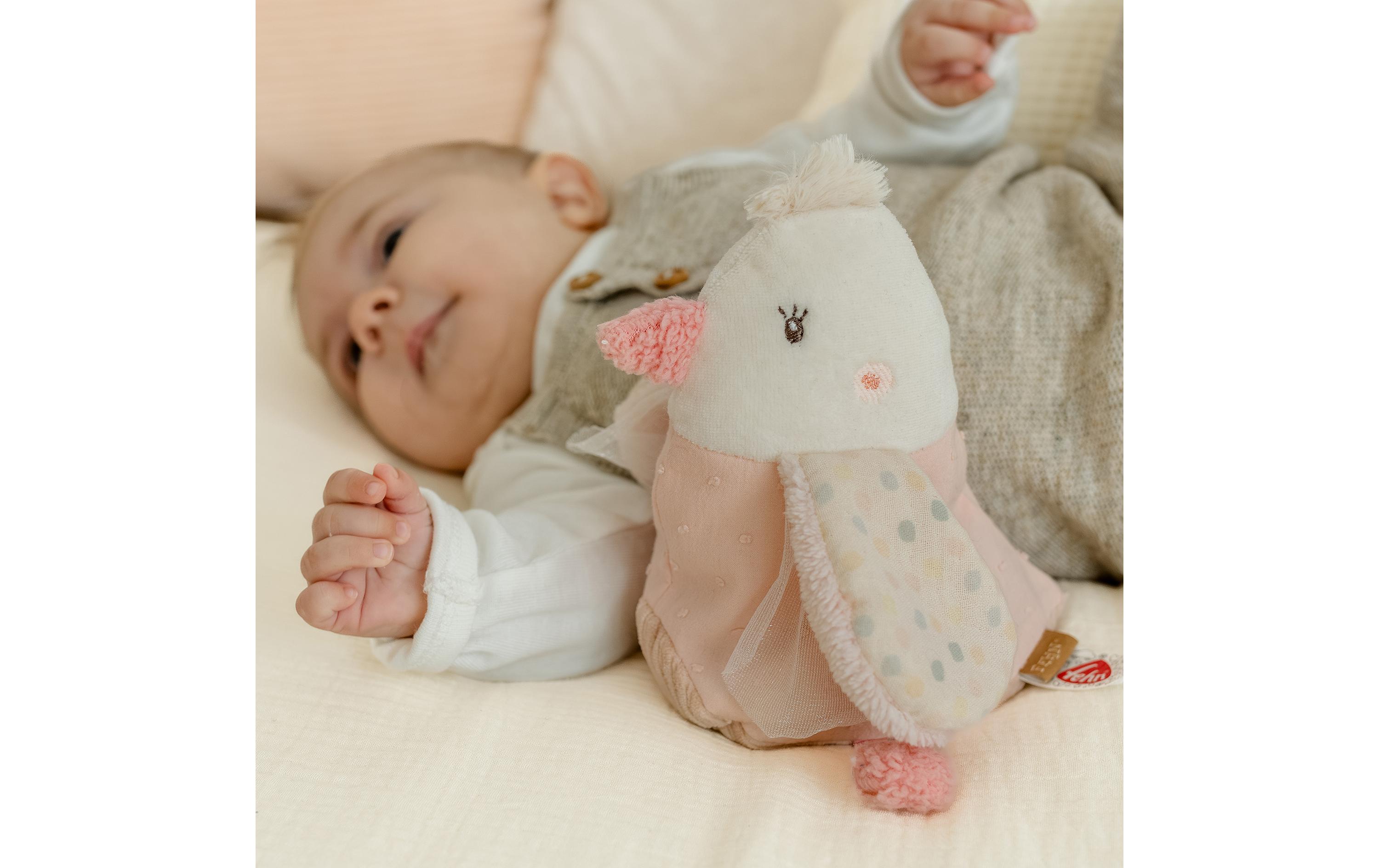 fehn Wärme-Stofftier Vogel