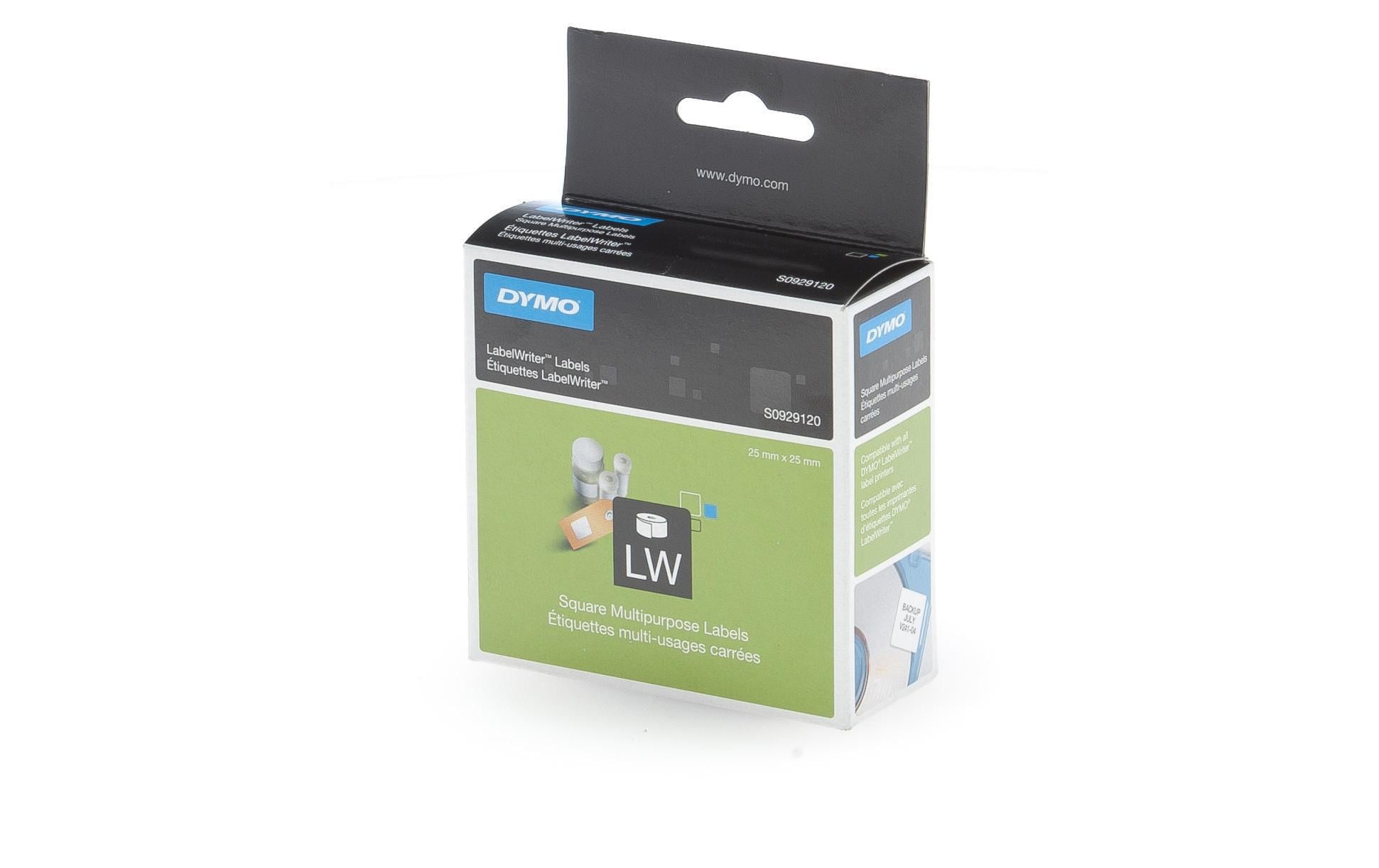 DYMO Etikettenrolle Thermo Direct 25 x 25 mm DYMO Etikettenrolle Thermo Direct 25 x 25 mm