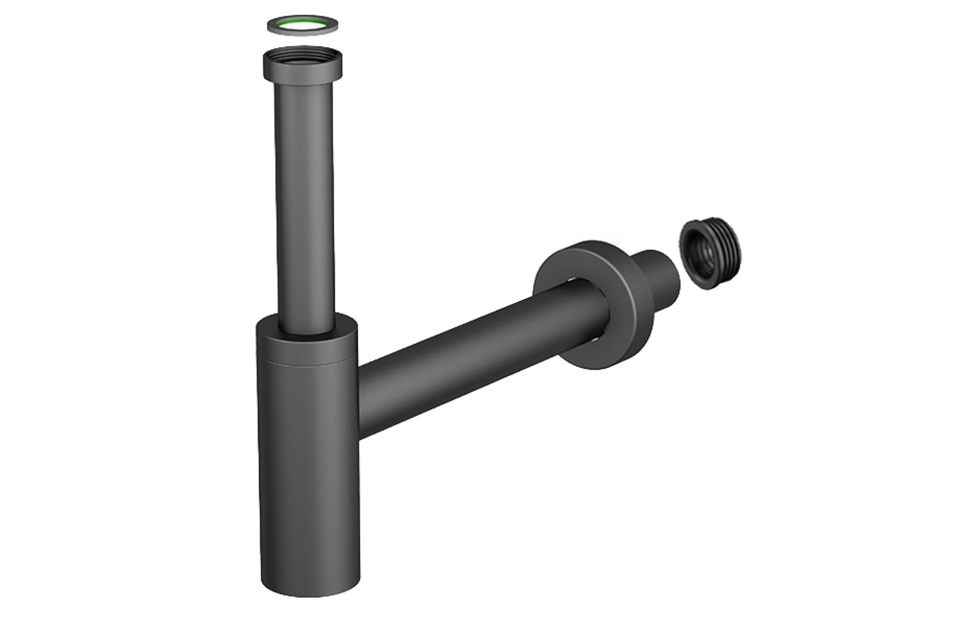 diaqua® Lavabosiphon Profi-Line 1 1/4 x Ø 40 mm, Schwarz diaqua® Lavabosiphon Profi-Line 1 1/4 x Ø 40 mm, Schwarz