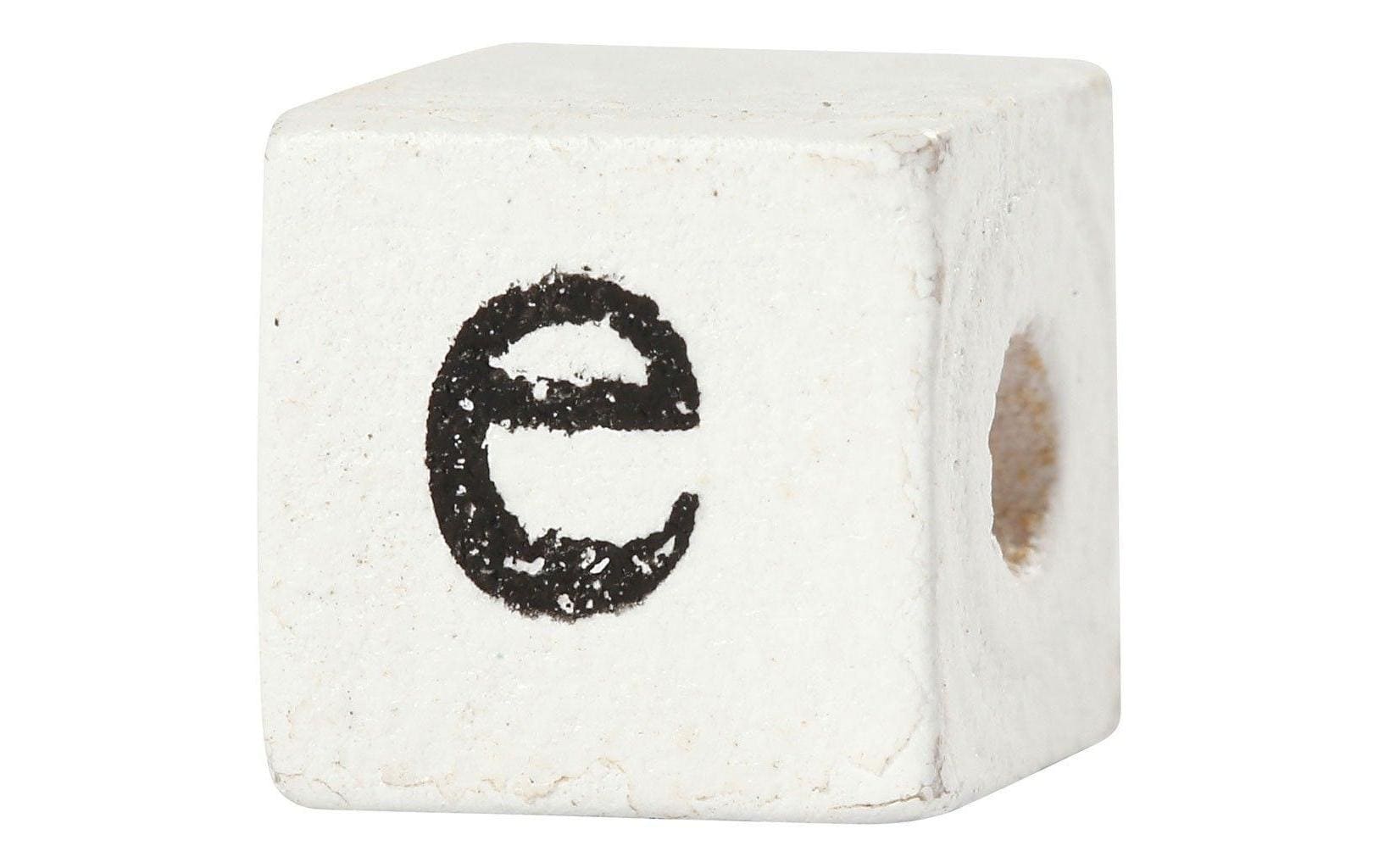 Creativ Company Buchstabenperlen 8 mm x 8 mm x 8 mm Holz