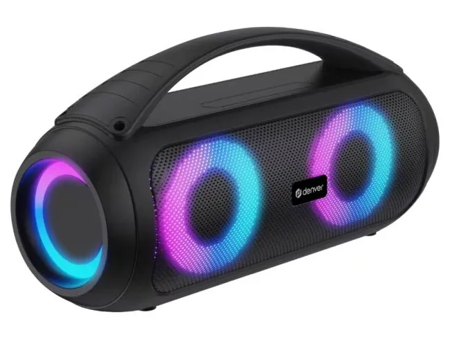 Denver BTG-618 Bluetooth Lichteffekte IPX4 Denver BTG-618 Bluetooth Lichteffekte IPX4