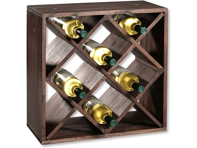 Kesper Weinregal Braun Kesper Weinregal Braun