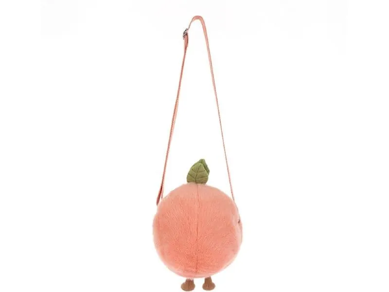 Jellycat Tasche Amuseables Peach Shoulder Bag Jellycat Tasche Amuseables Peach Shoulder Bag