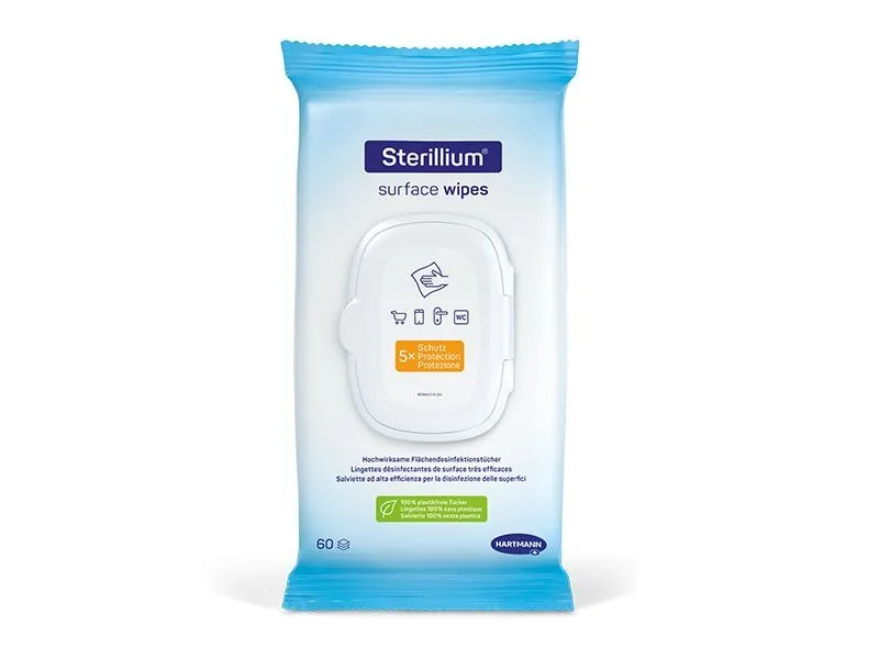Sterillium Desinfektionstücher Surface Wipes 60 Stück Sterillium Desinfektionstücher Surface Wipes 60 Stück