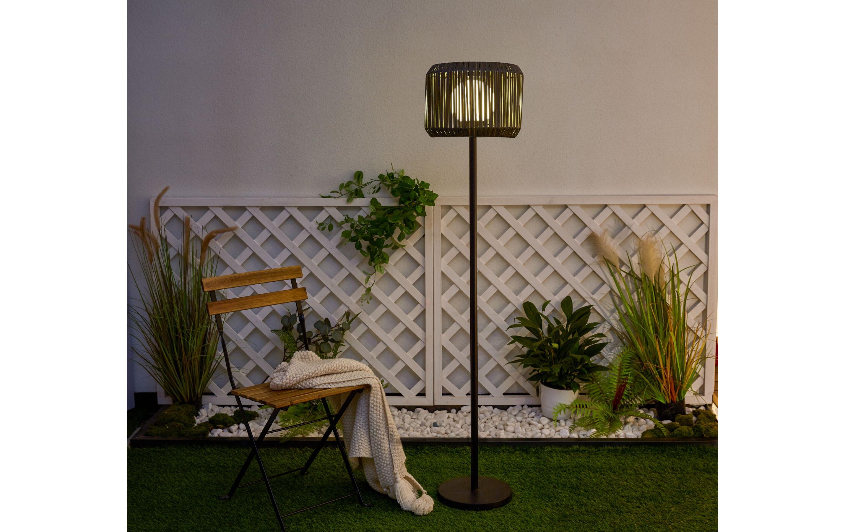 Pauleen Stehleuchte Solar Sunshine Elegance, Schwarz