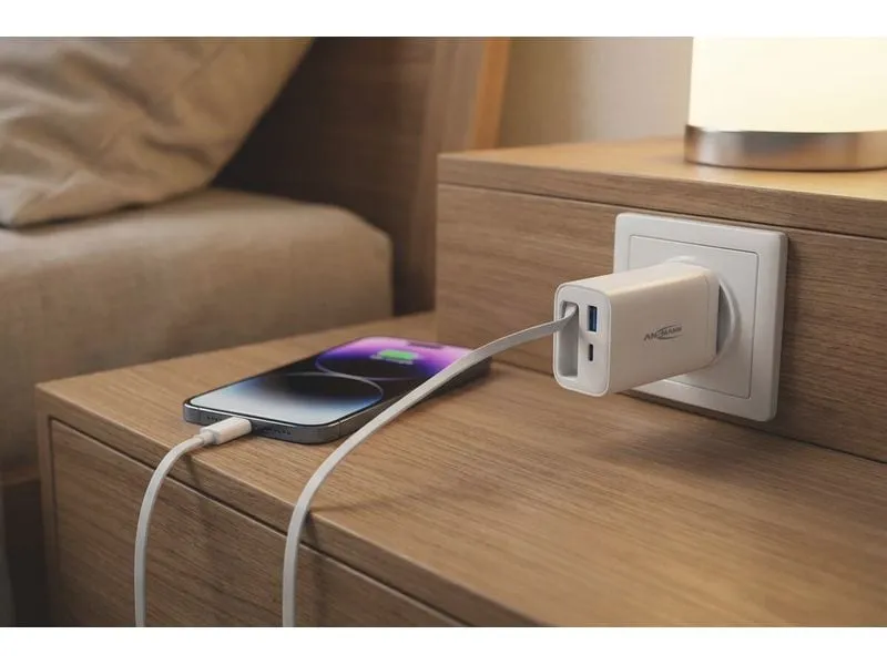Ansmann Home Charger 230PD mit Kabel 35W