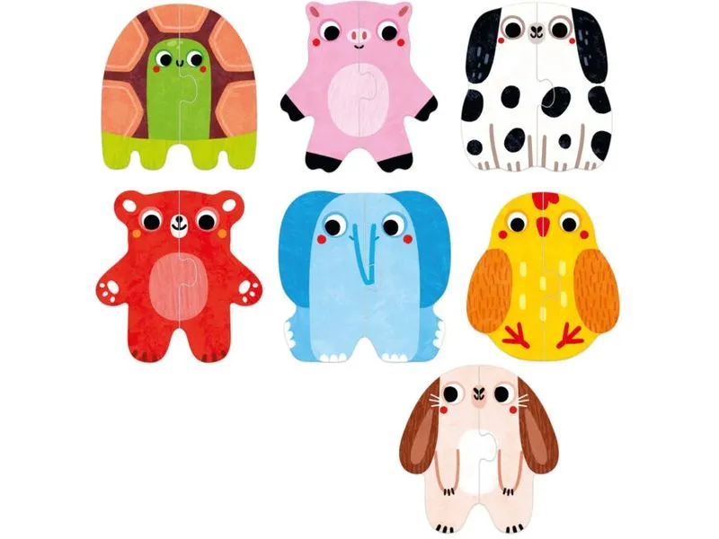 Banana Panda Puzzle My First Animals aus Karton