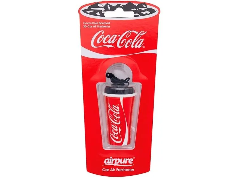 airpure 3D Becher Coca-Cola Lufterfrischer 3D Becher Coca-Cola airpure 3D Becher Coca-Cola Lufterfrischer 3D Becher Coca-Cola