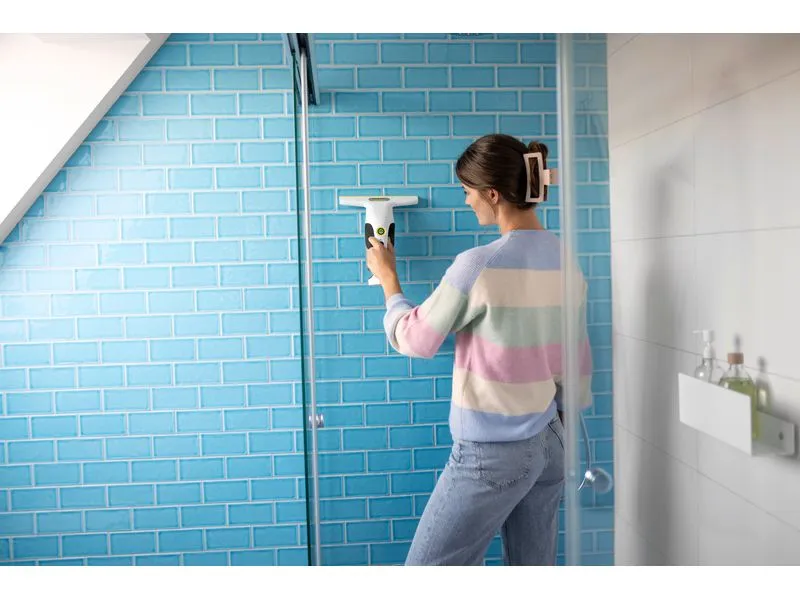Kärcher Fenstersauger WV 1 Compact Care Weiss Kärcher Fenstersauger WV 1 Compact Care Weiss