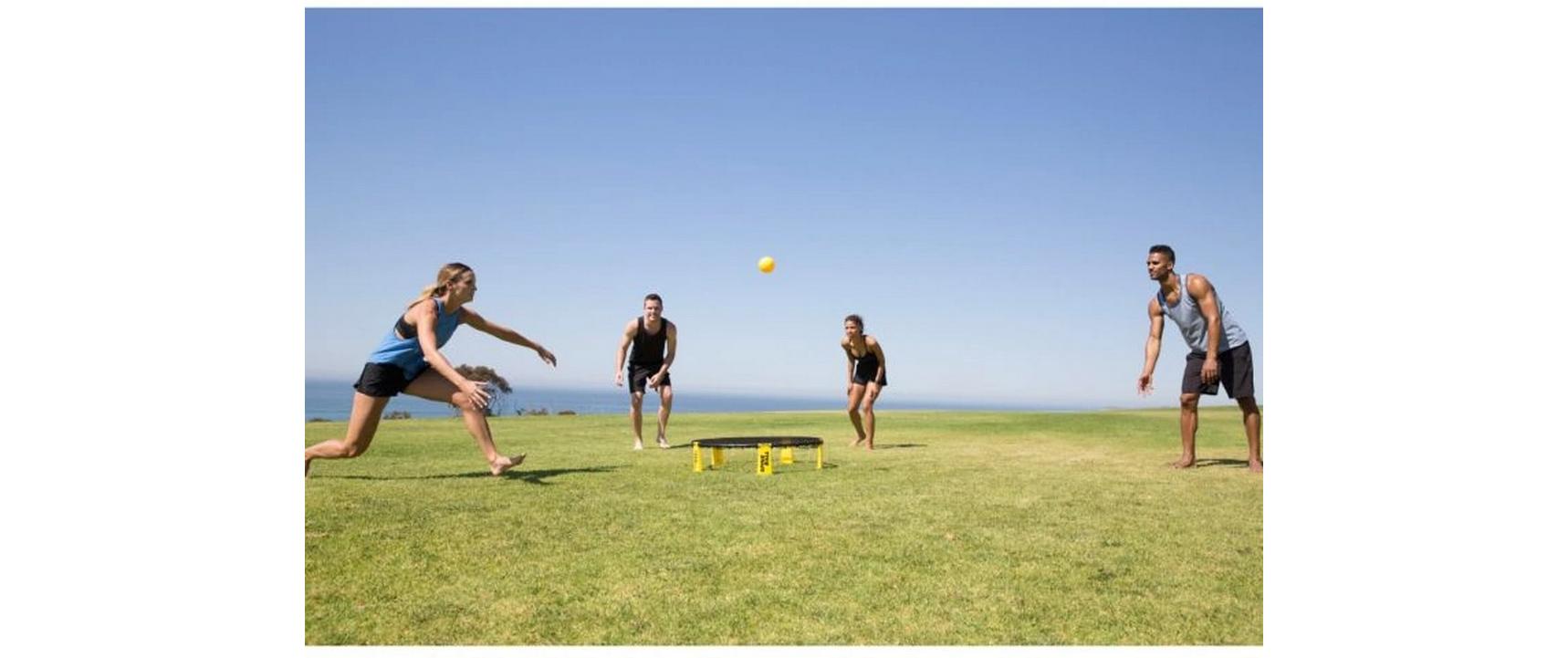 Spikeball Roundnet Single Set Schwarz Gelb