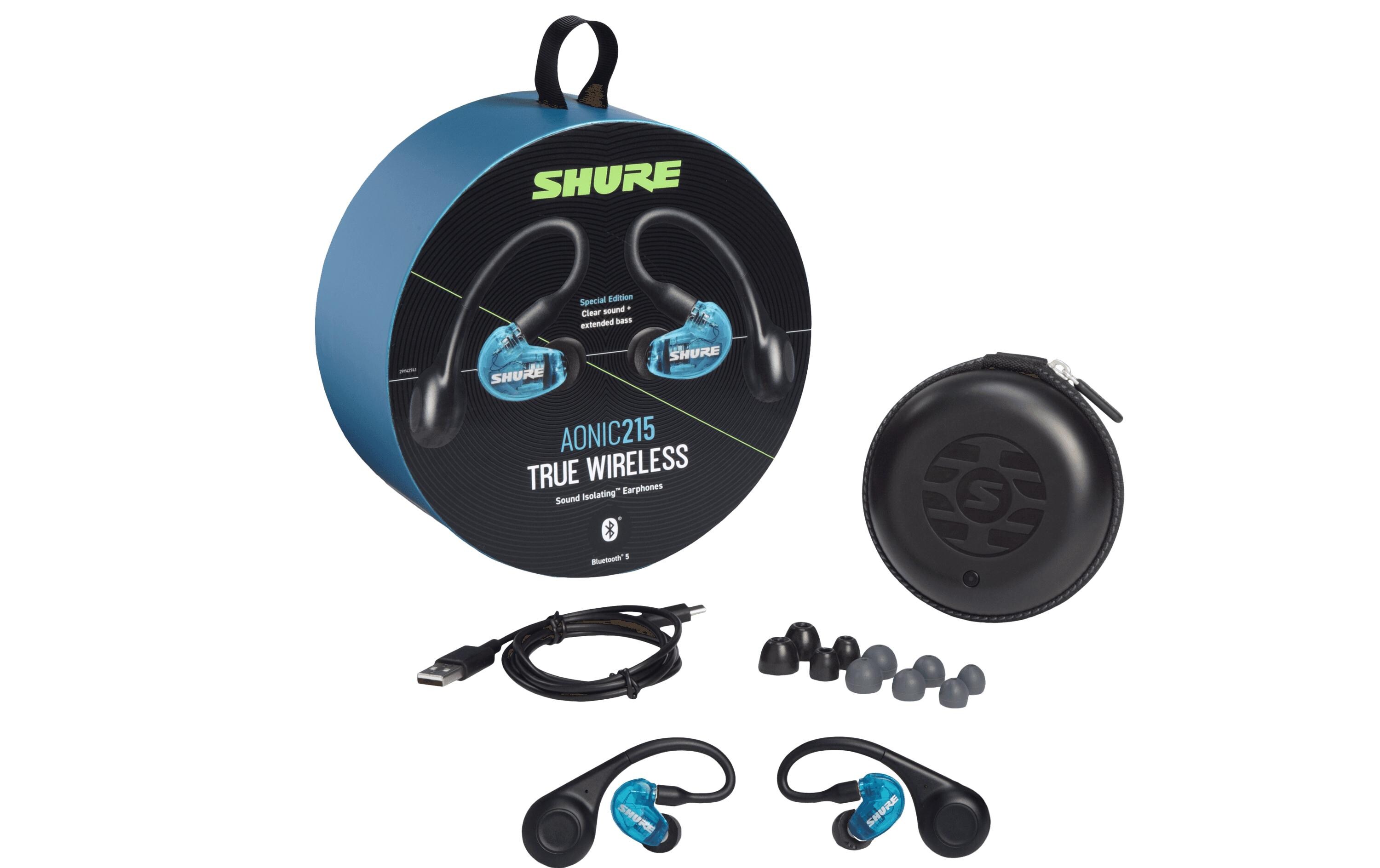 Shure Wireless In-Ear-Kopfhörer AONIC 215 GEN 2 Blau Shure Wireless In-Ear-Kopfhörer AONIC 215 GEN 2 Blau