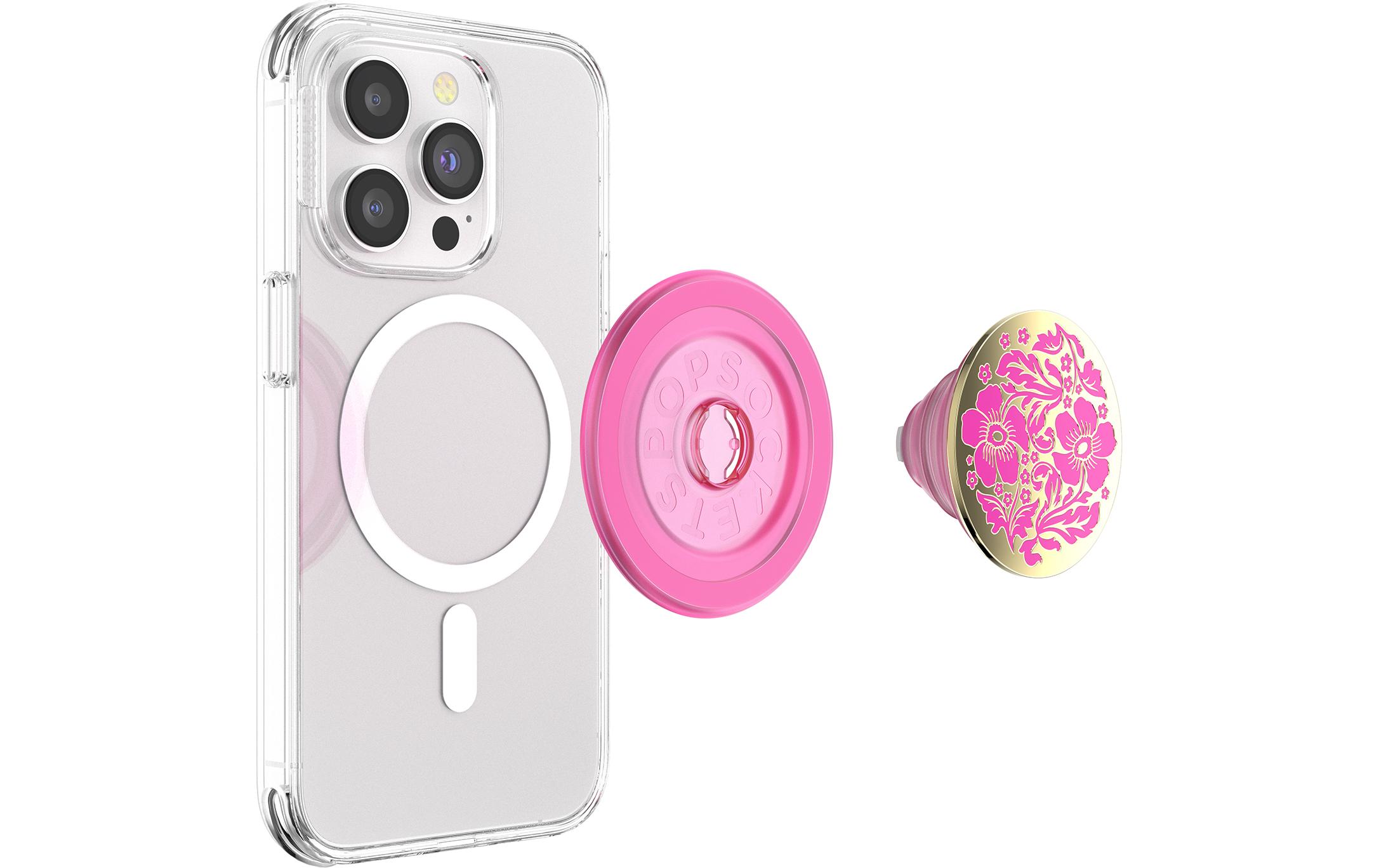 PopSockets Halterung PopGrip Lace Hot Pink Enamel