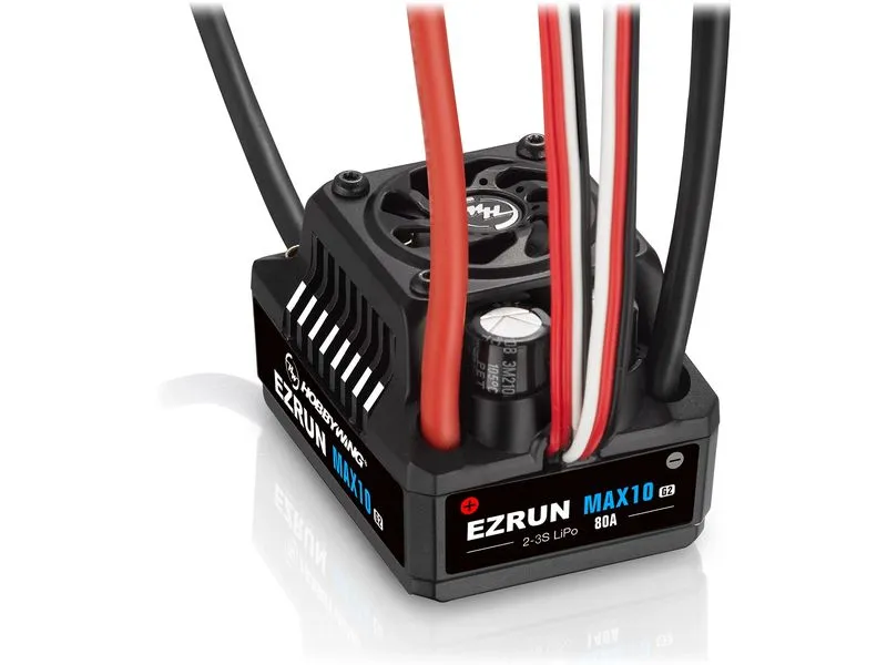 Hobbywing Brushless-Antriebsset Ezrun MAX10 G2 80A Combo 3300 kV Hobbywing Brushless-Antriebsset Ezrun MAX10 G2 80A Combo 3300 kV