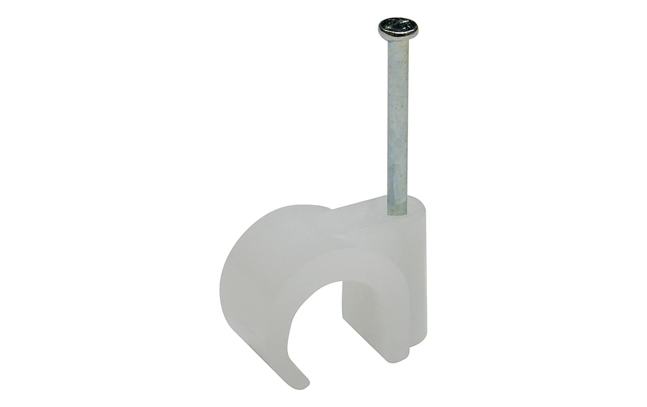 STEFFEN Nagelbriden für Kabel 11-15 mm, Weiss 25 Stück STEFFEN Nagelbriden für Kabel 11-15 mm, Weiss 25 Stück