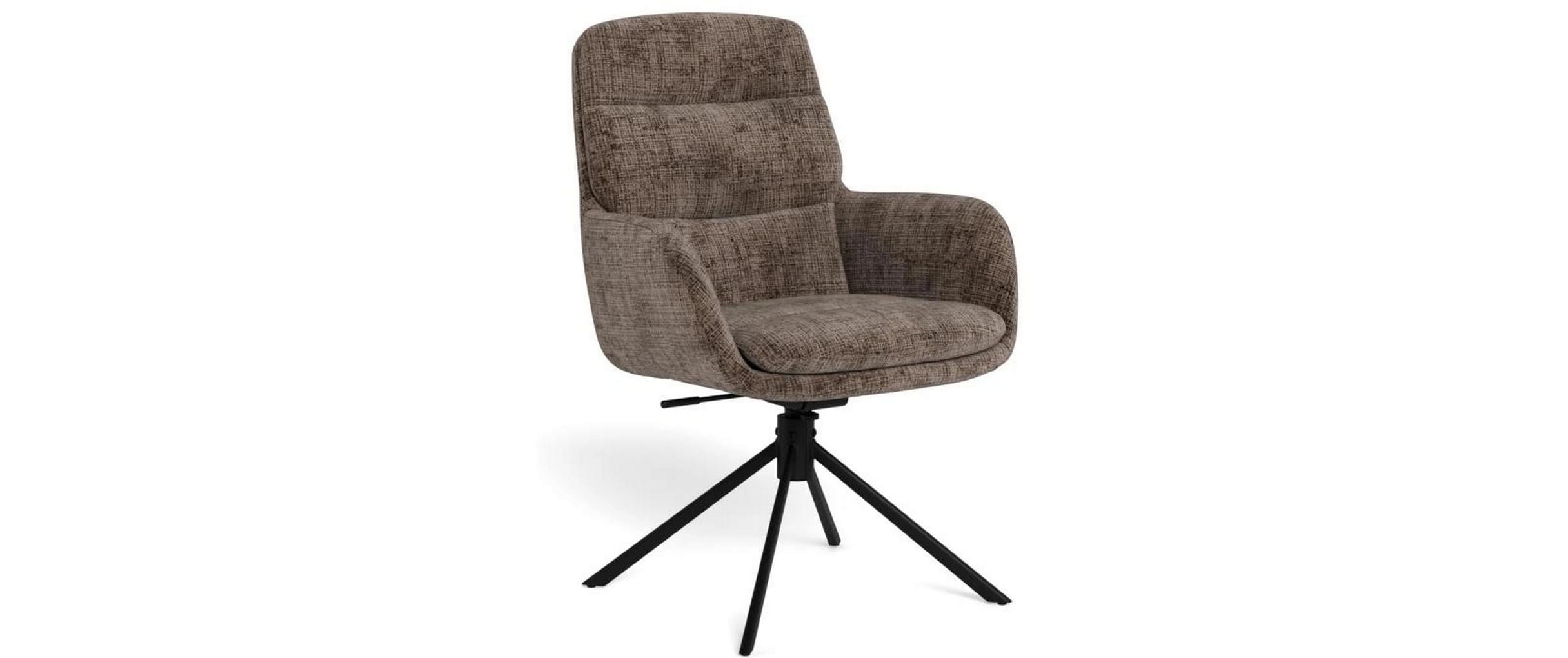 AC Design Stuhl Edgar Braun/Schwarz, 2 Stück