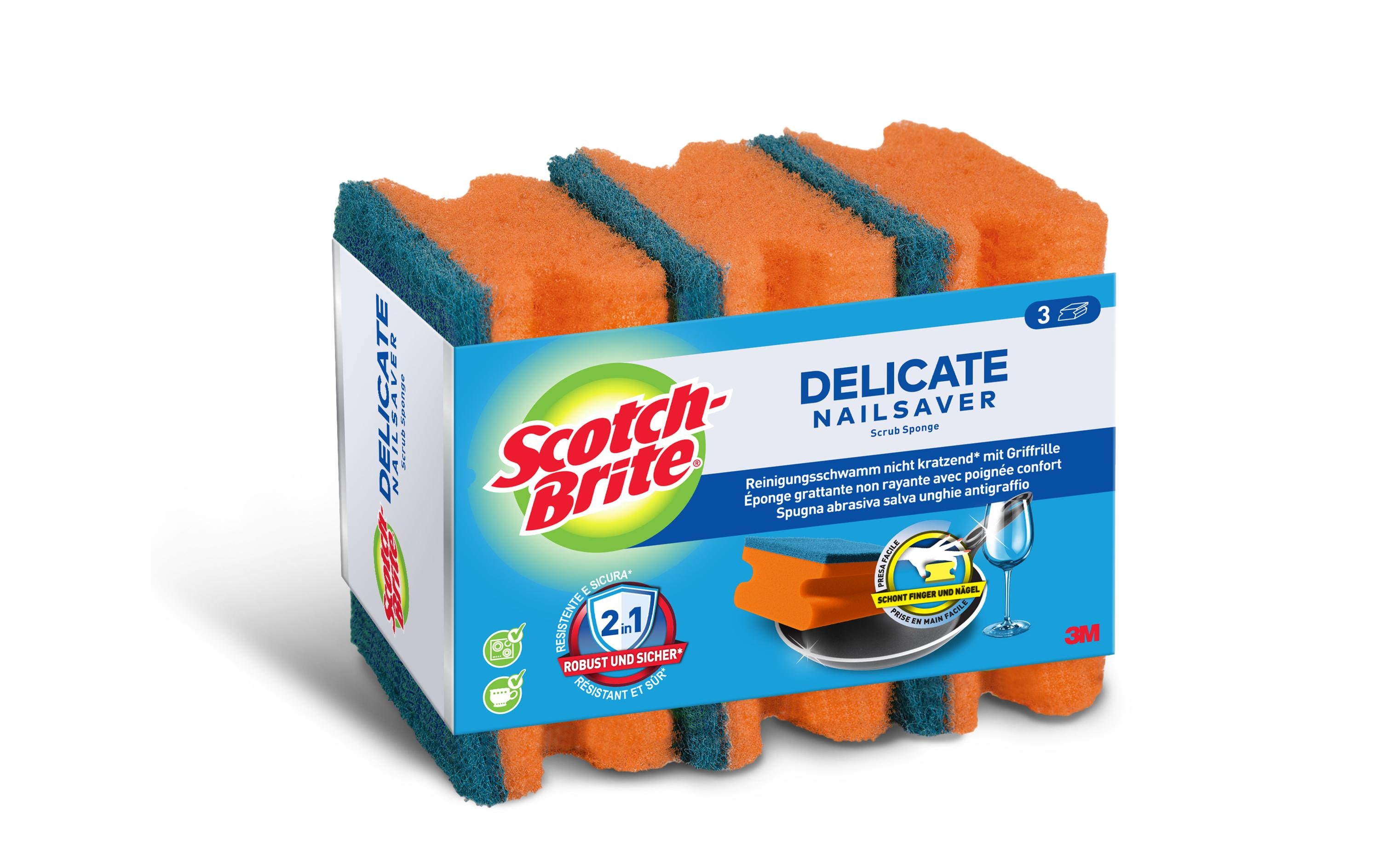 Scotch-Brite Schwamm Delicate 3 Stück