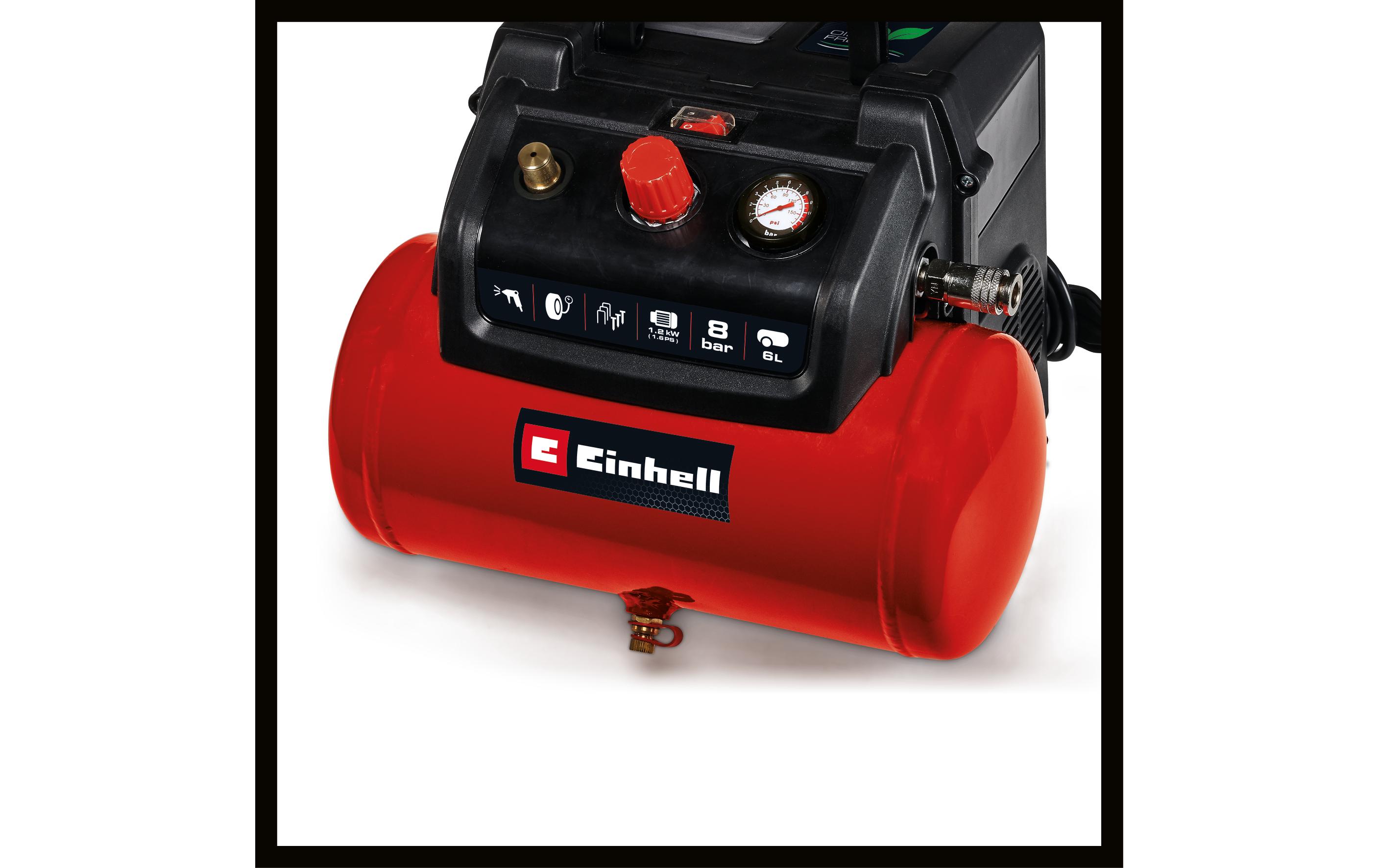 Einhell Kompressor TC-AC 190/6/8 OF Set