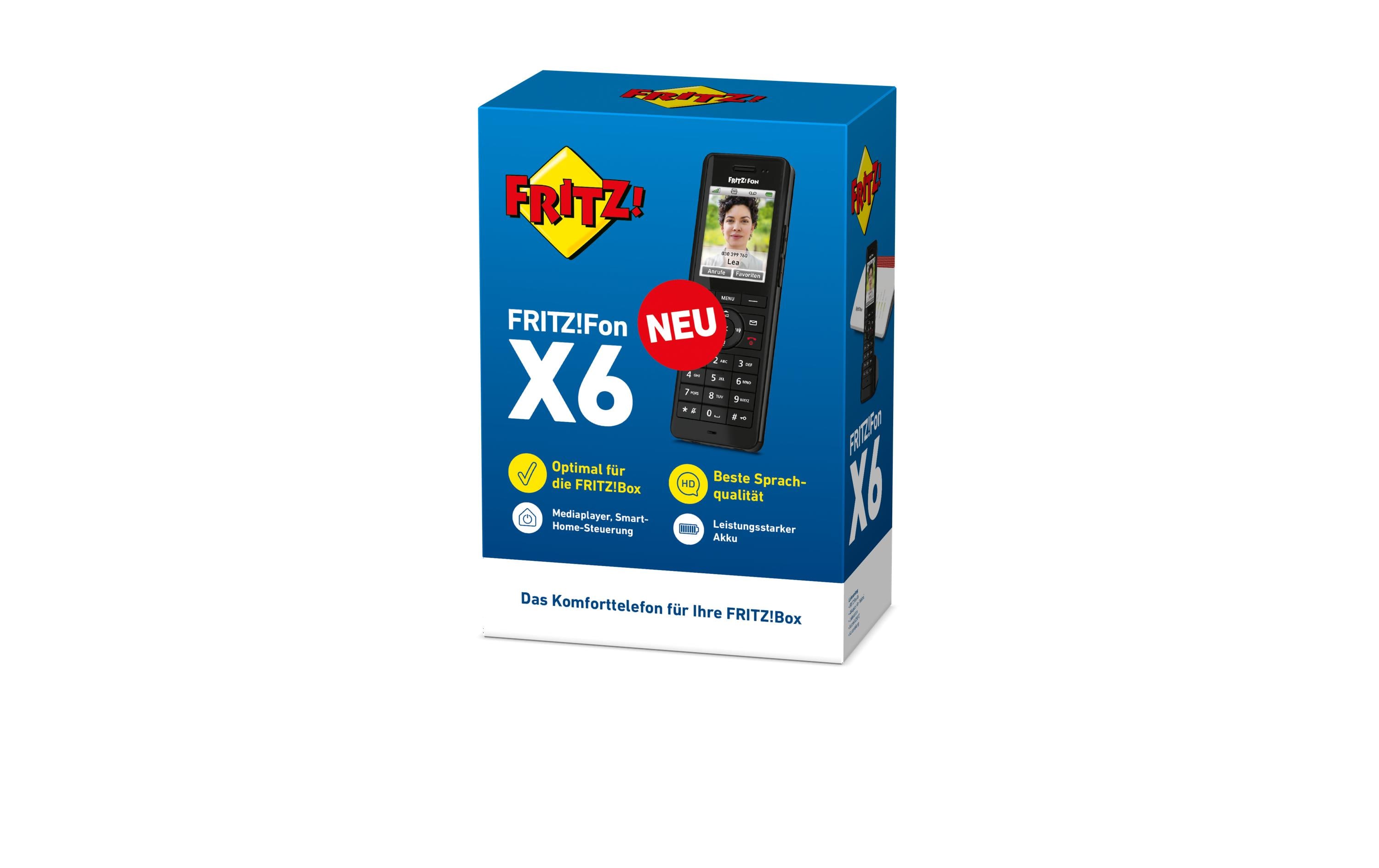 AVM Mobilteil FRITZ!Fon X6 Schwarz