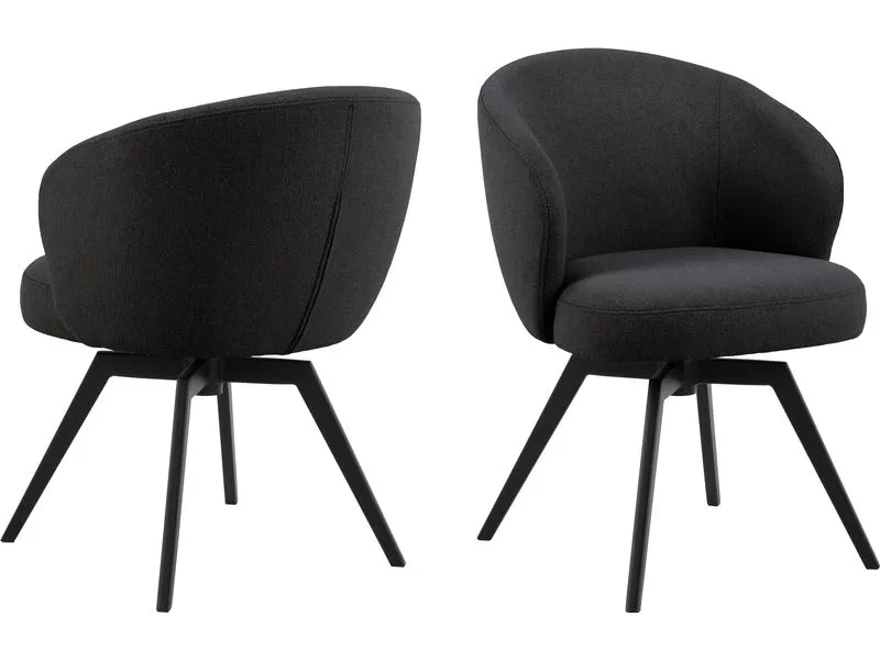AC Design Stuhl Darlene Anthrazit AC Design Stuhl Darlene Anthrazit