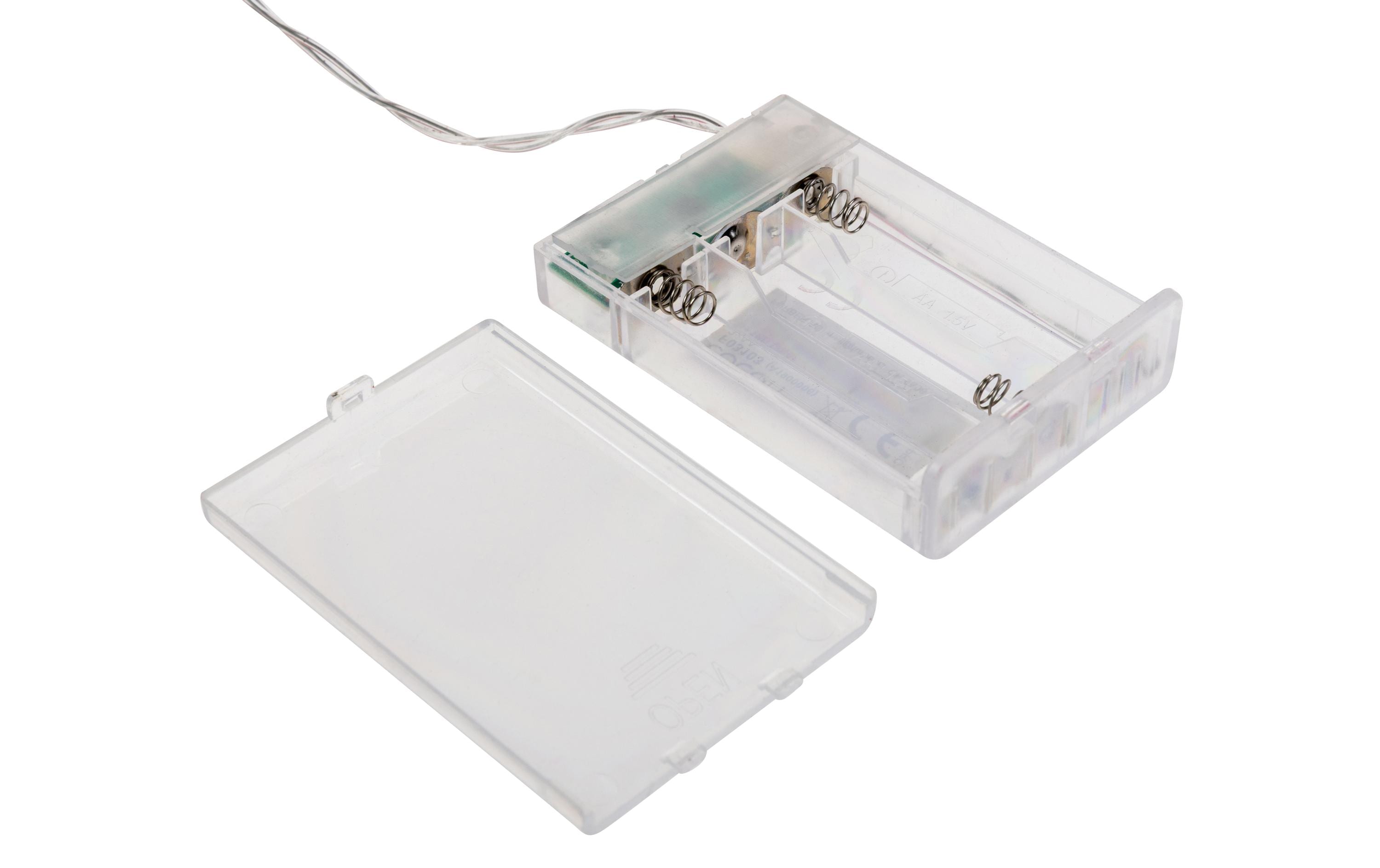 COCON LED-Lichterkette mit Weihnachtskugeln, 4 m