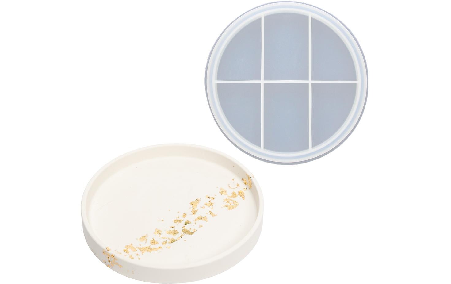 Jesmonite Schale, Ø 18.5 cm x 2.3 cm