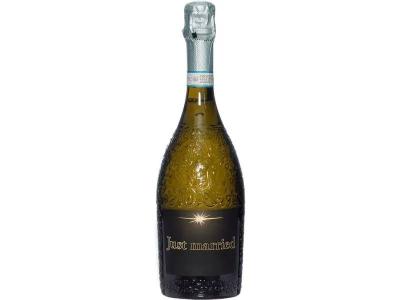 Dreams and Fantasy Geschenkidee Prosecco dark Just married 750 ml Dreams and Fantasy Geschenkidee Prosecco dark Just married 750 ml