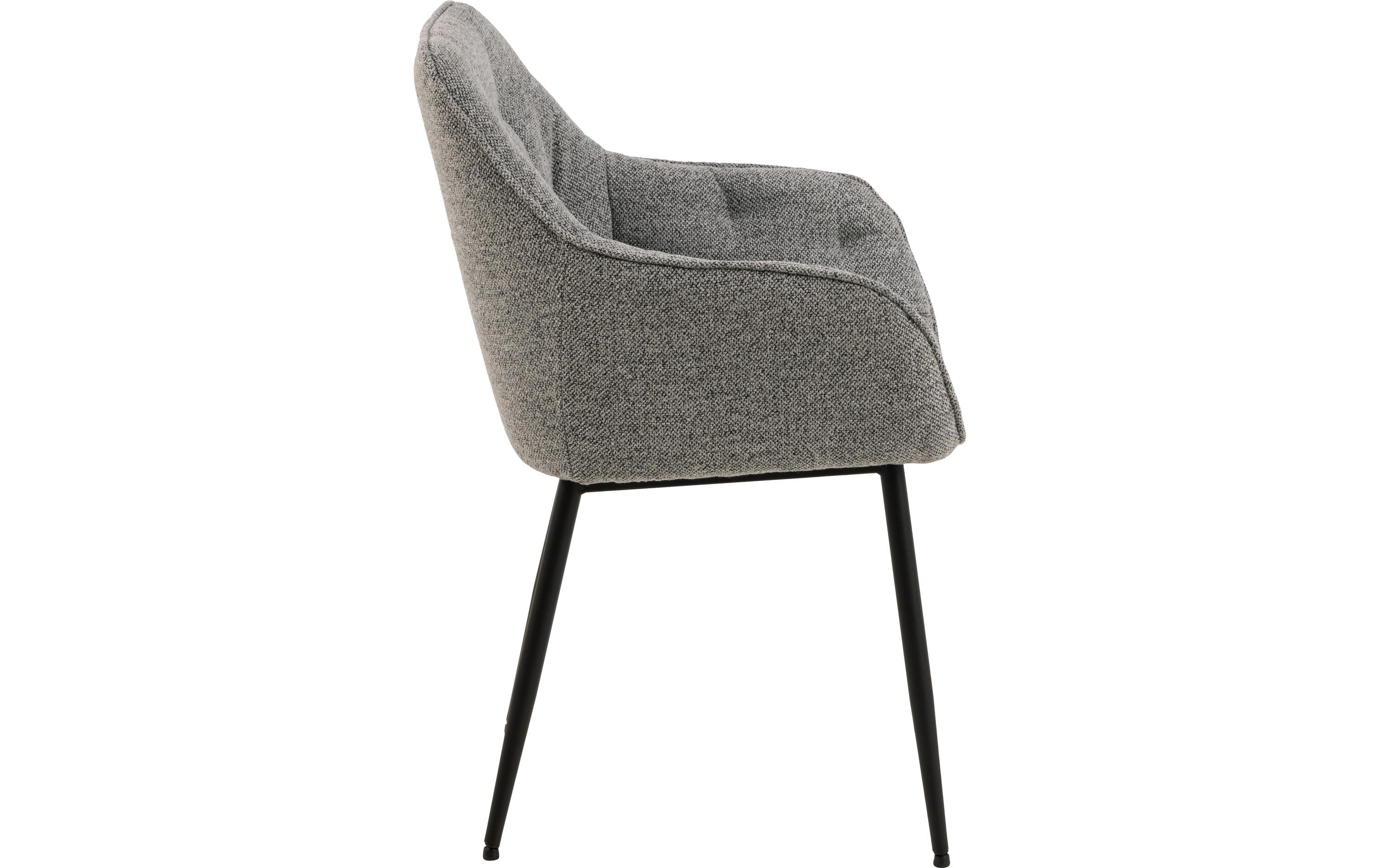 AC Design Stuhl Brooke Monza1, 2 Stück, Grau