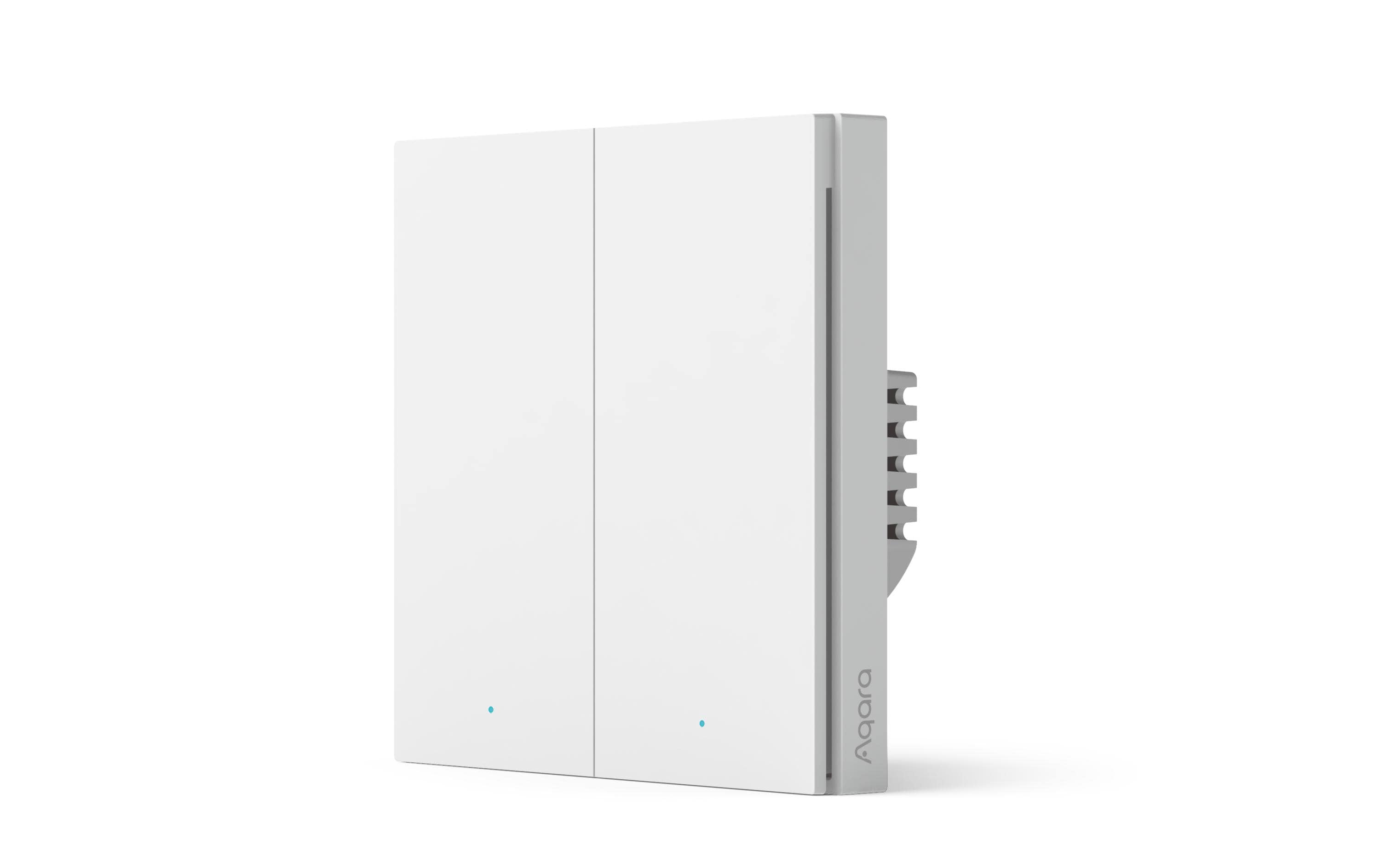 Aqara Funk-Schalter H1 EU, Doppel, Zigbee 3.0 Aqara Funk-Schalter H1 EU, Doppel, Zigbee 3.0