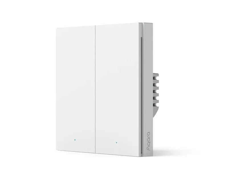 Aqara Funk-Schalter H1 EU, Doppel, Zigbee 3.0 Aqara Funk-Schalter H1 EU, Doppel, Zigbee 3.0