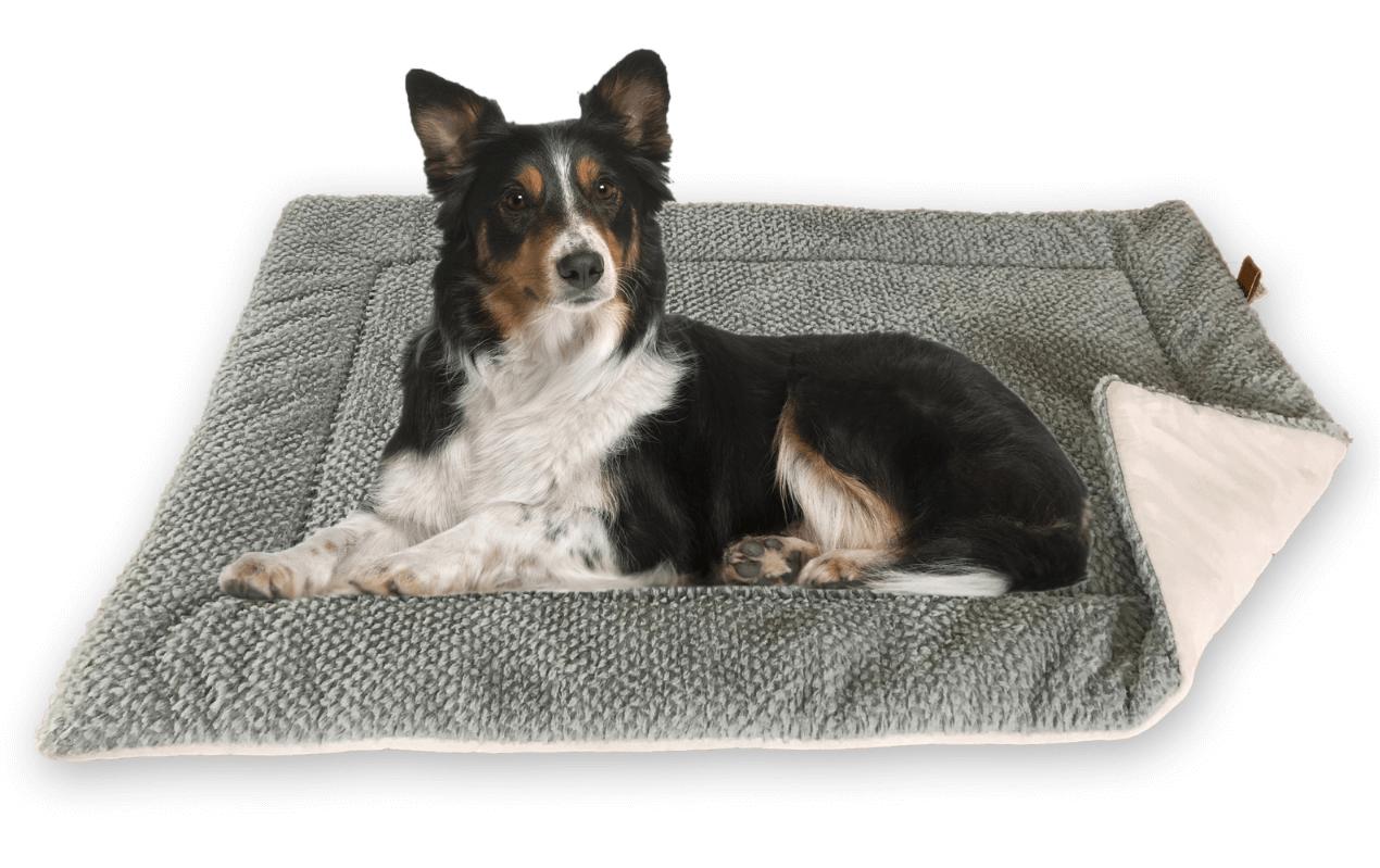 Fluffino Hunde-Decke S, Grau