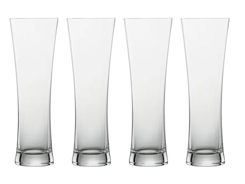 Schott Zwiesel Bierglas Basic 300 ml, 4 Stück, Transparent
