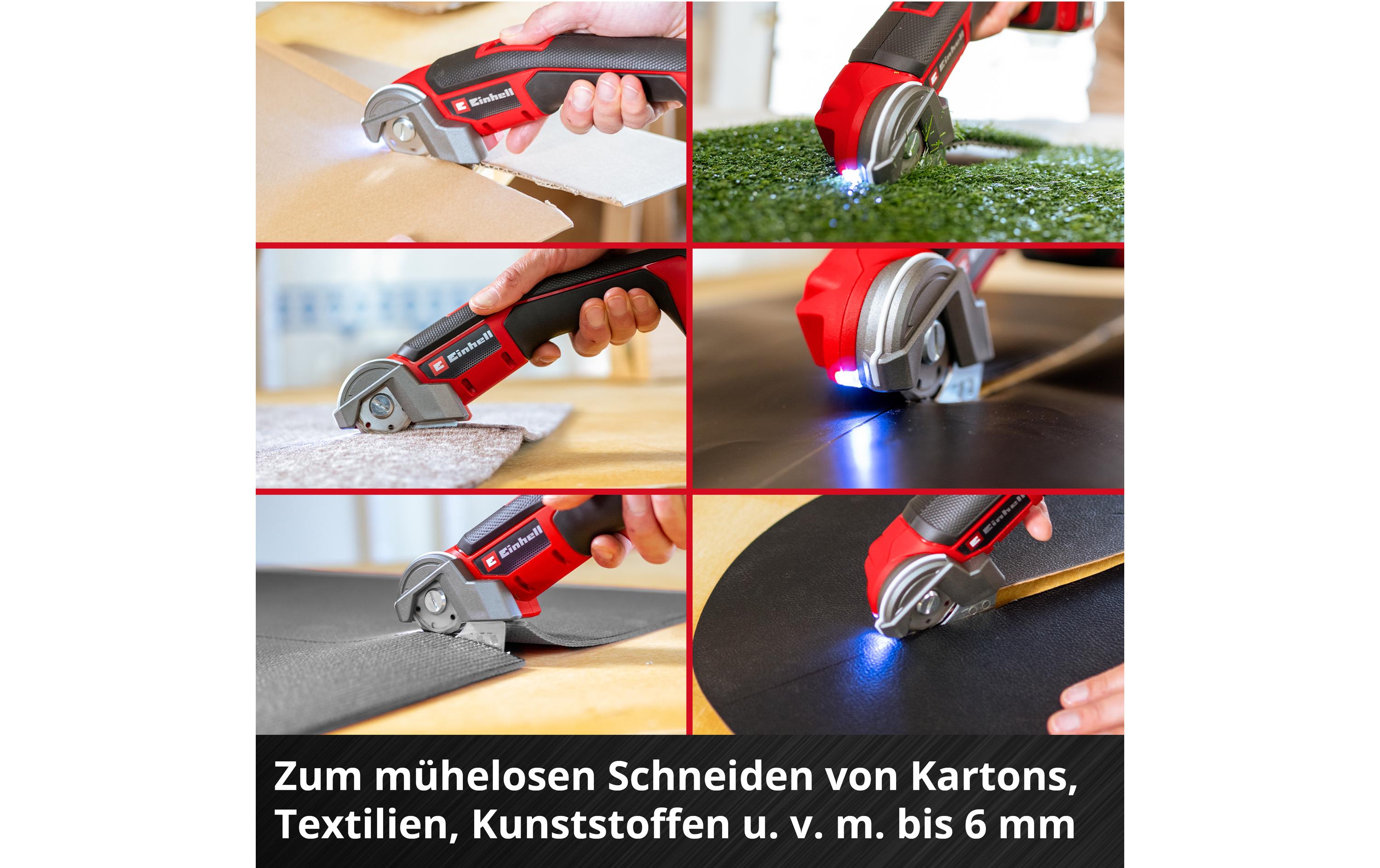 Einhell Akku-Universalschneider TE-UC 18/6 Li – Solo