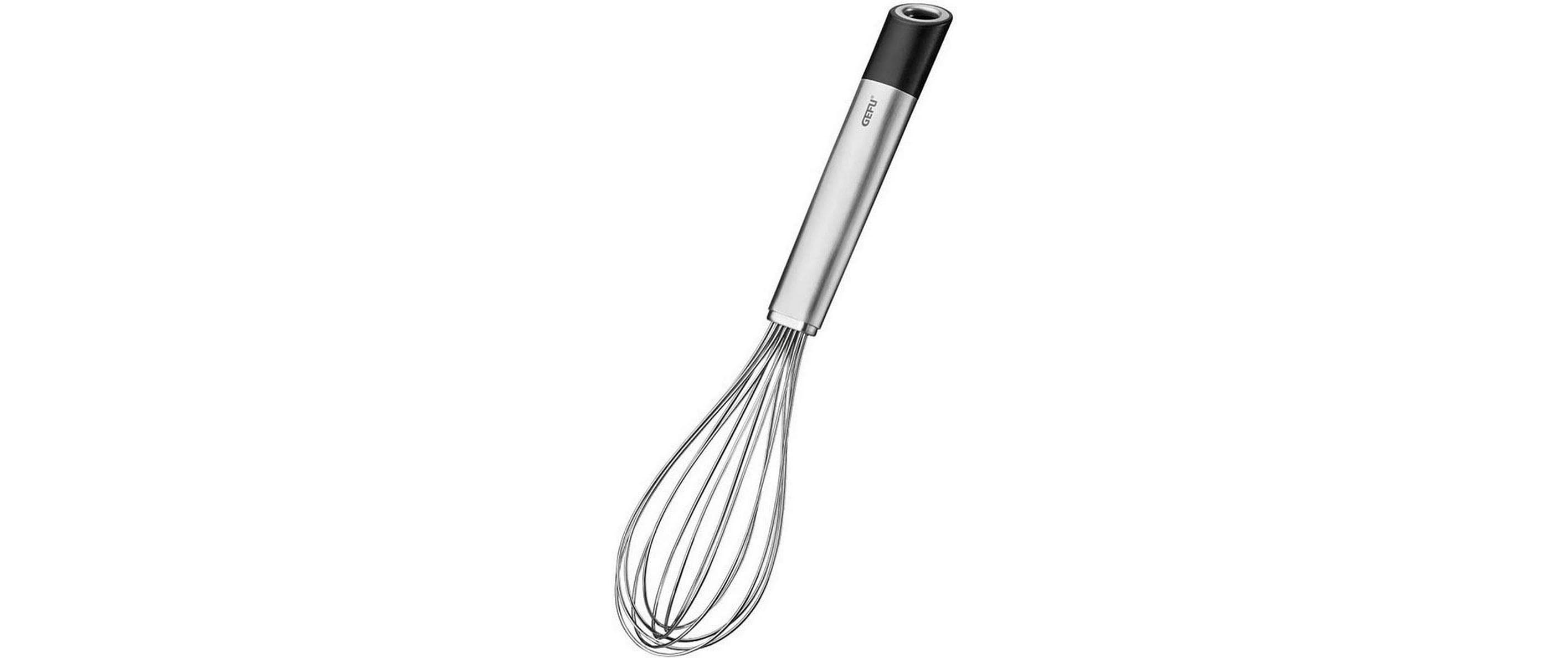 GEFU Schwingbesen Primeline 22 cm, Schwarz/Weiss