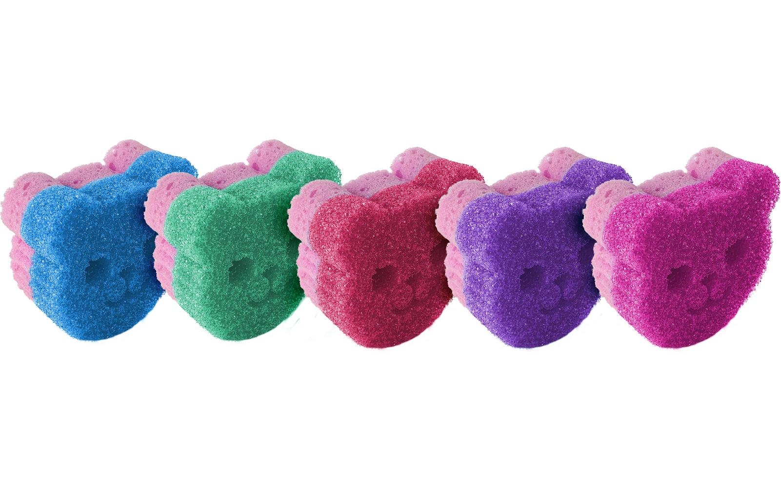 Mediashop Geschirrschwamm Magic Teddy Duo 5er Set