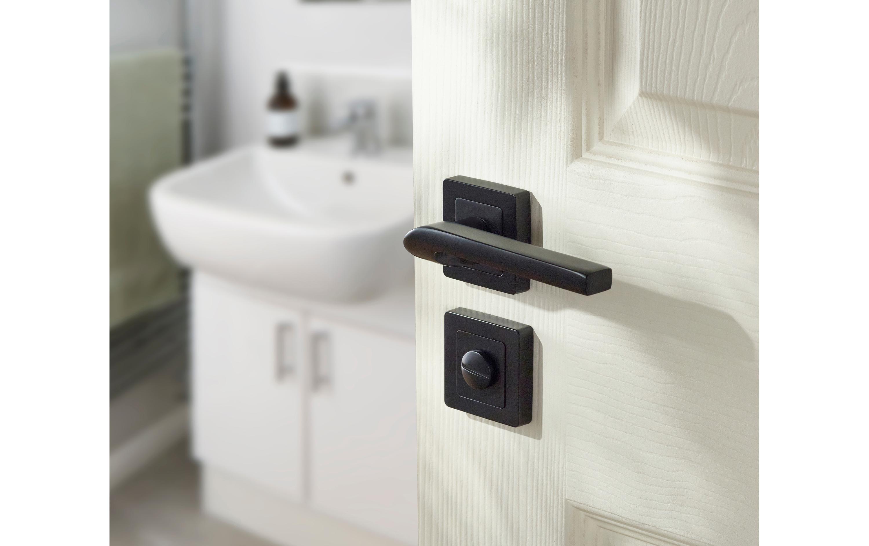 Yale Türgriff Siena Badezimmer - Schwarz