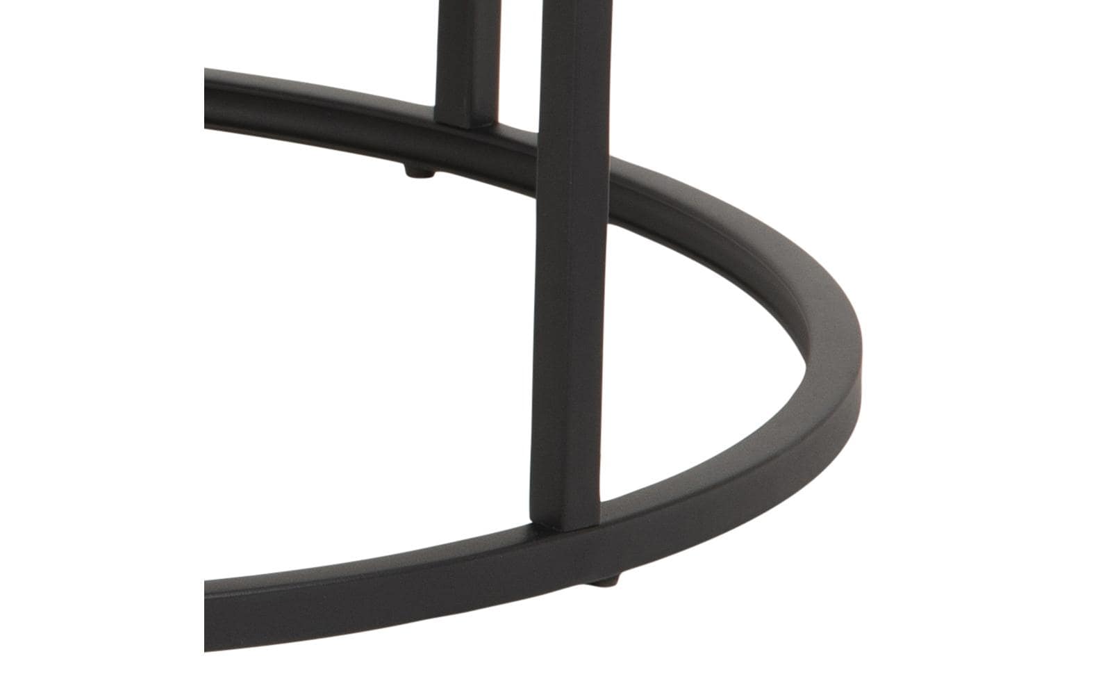 AC Design Couchtisch Spiro Ø 80/ 50 cm, 2 Stück, Nature/Schwarz AC Design Couchtisch Spiro Ø 80/ 50 cm, 2 Stück, Nature/Schwarz