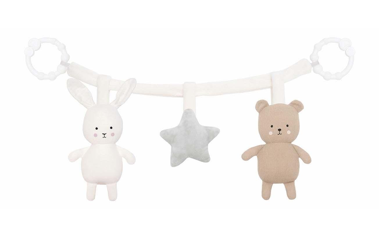 Jabadabado Kinderwagenspielzeug Teddy / Hase