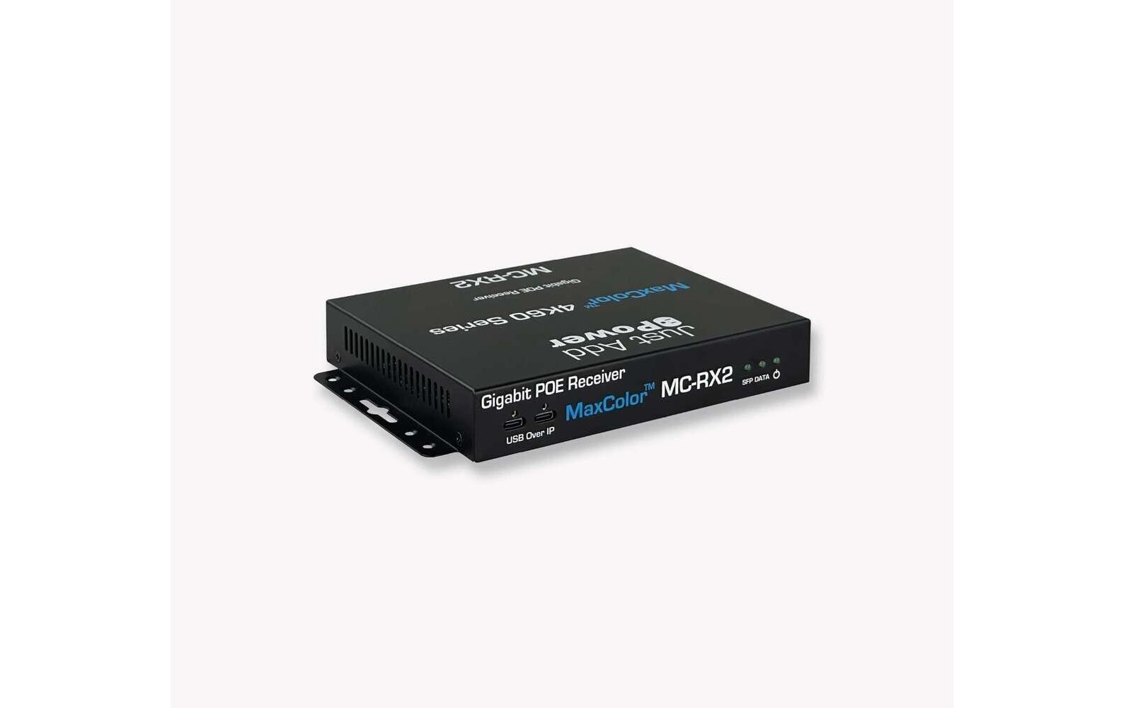 JUSTADDPOWER IP Receiver VBS-MAX-RX-2 SFP, USB-C und ARC JUSTADDPOWER IP Receiver VBS-MAX-RX-2 SFP, USB-C und ARC