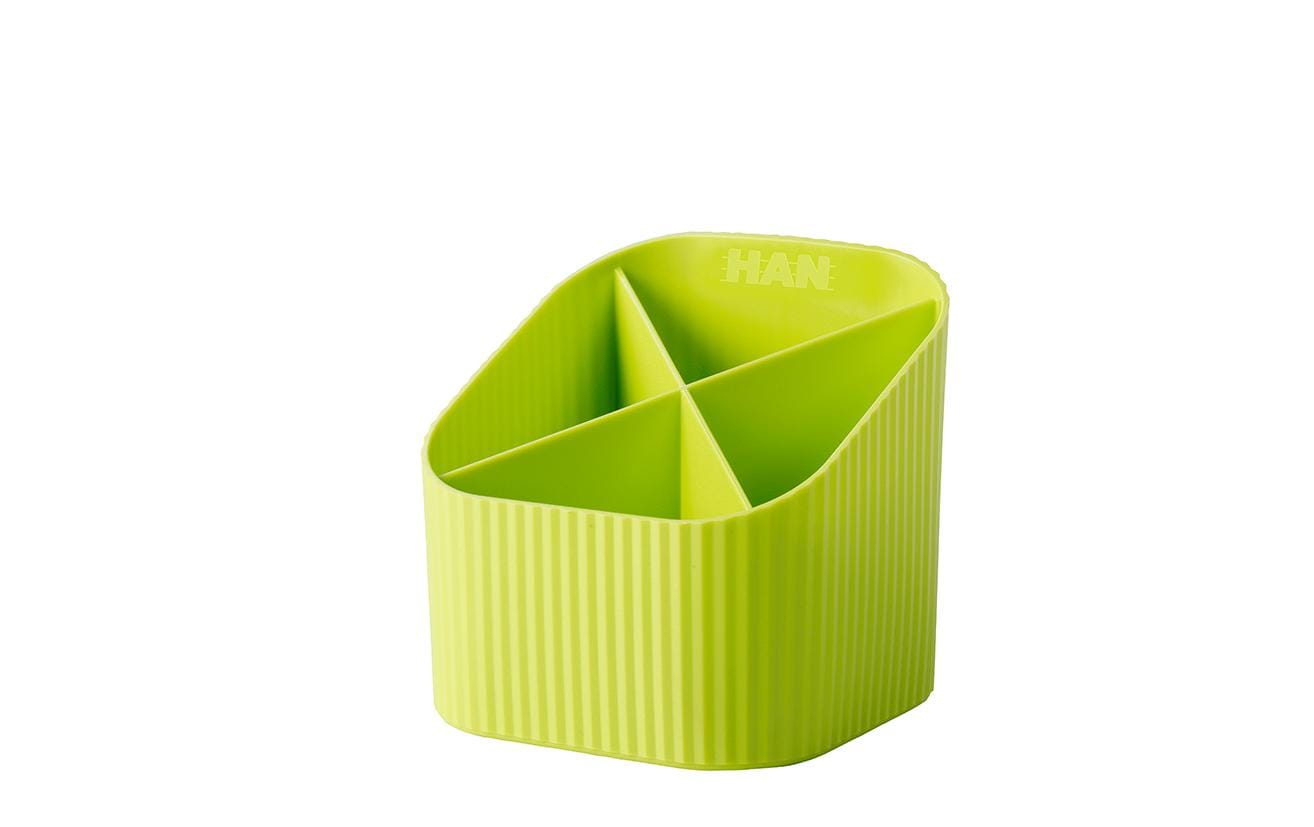 HAN Stiftehalter Re-Loop Gelbgrün