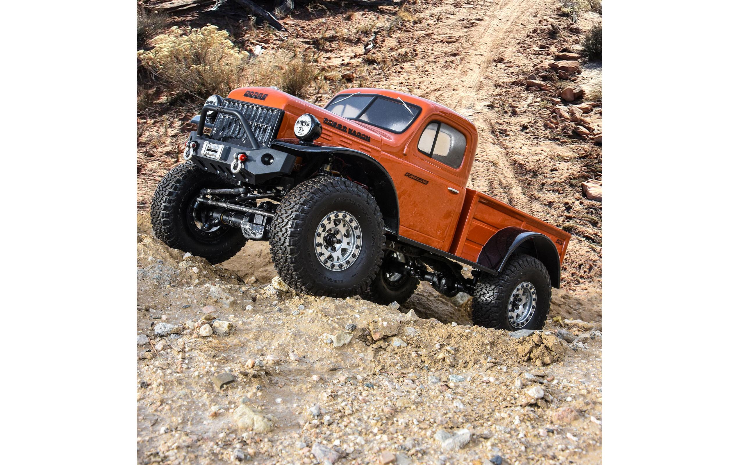 Proline Karosserie Dodge Power Wagon 1946 unlackiert, 1:10