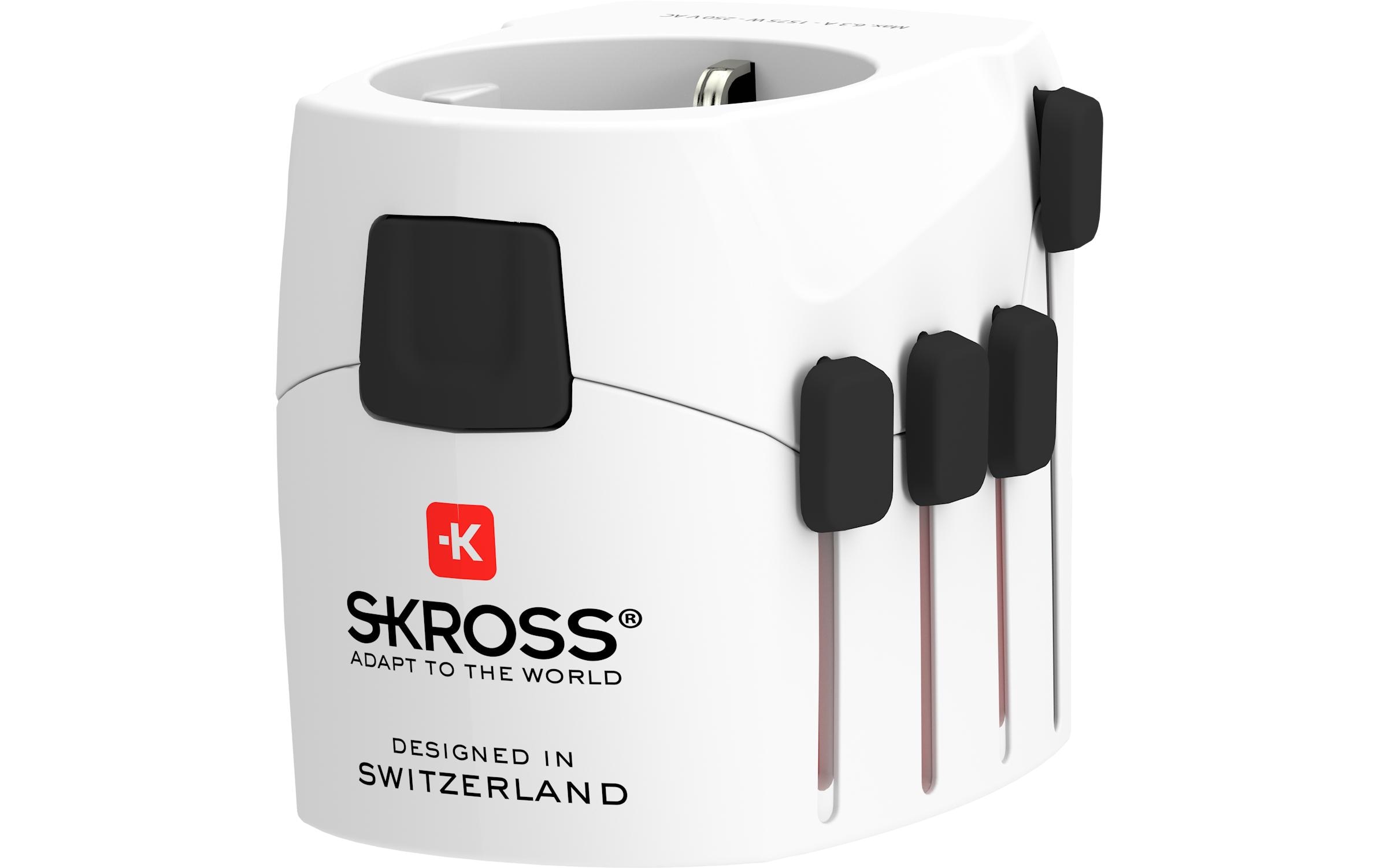 SKROSS Weltreiseadapter PRO+ USB (A+C)
