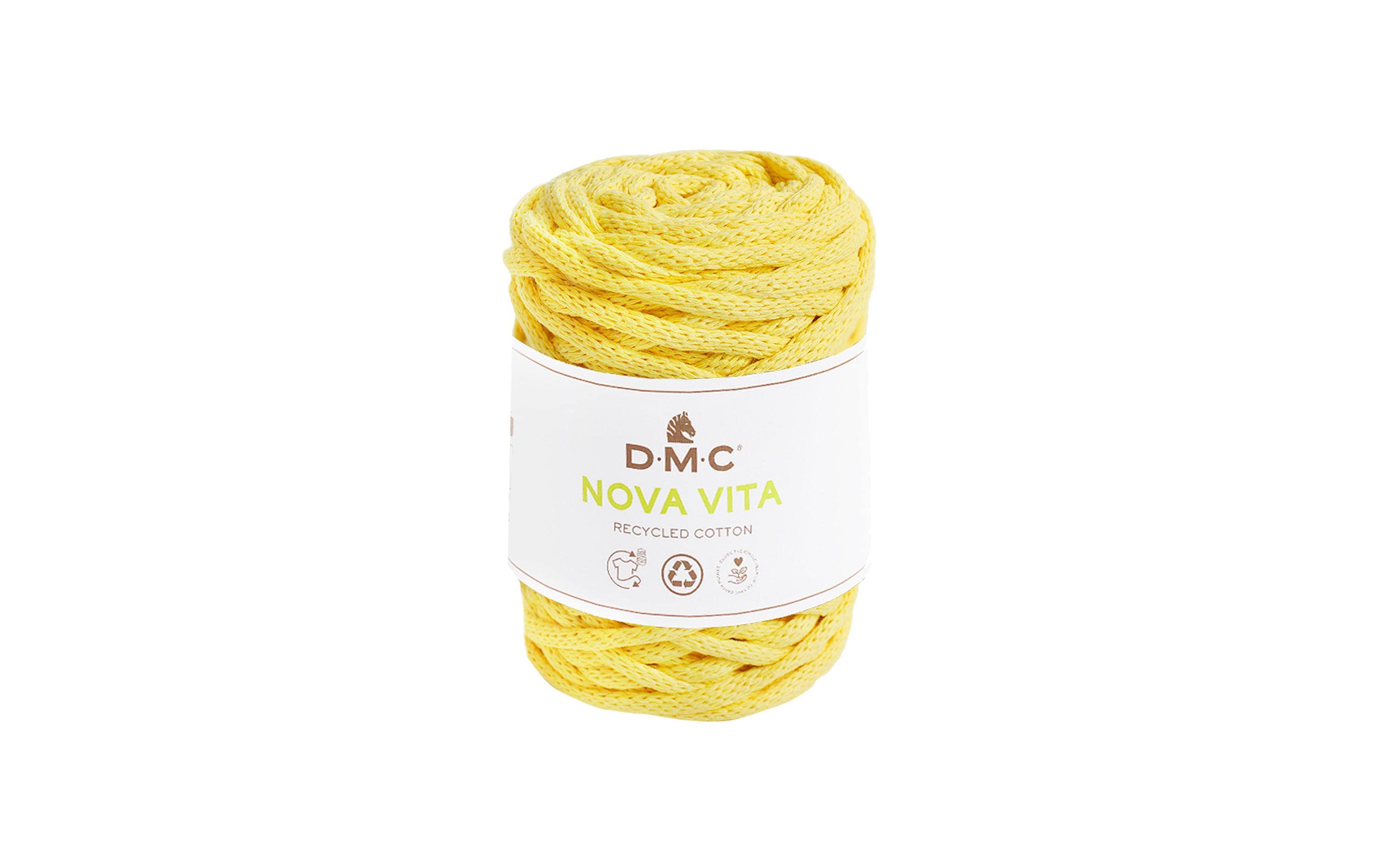 DMC Wolle Nova Vita Makramee Cord 250 g Hellgelb