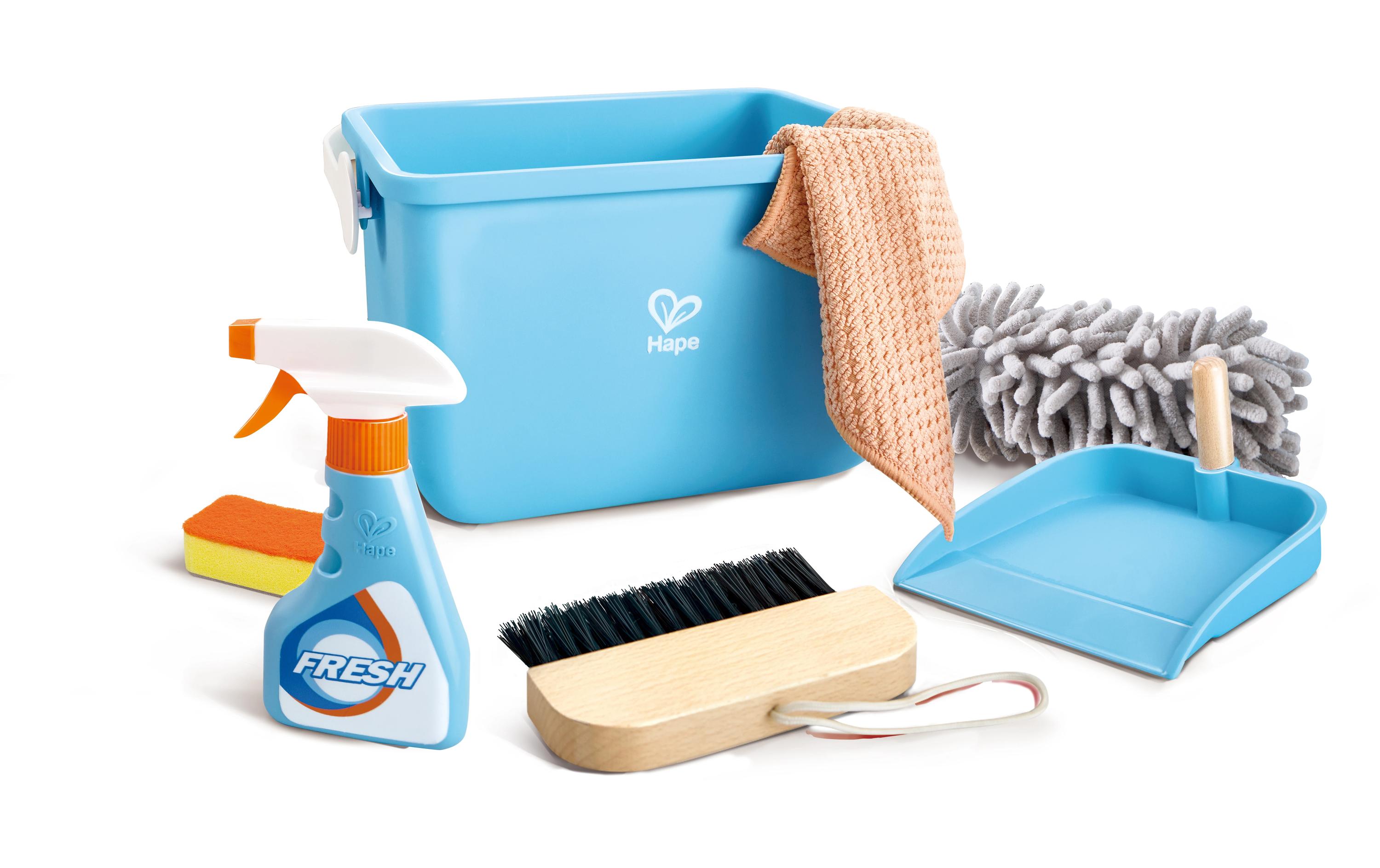 Hape Spielzeug-Putzset mit Eimer
