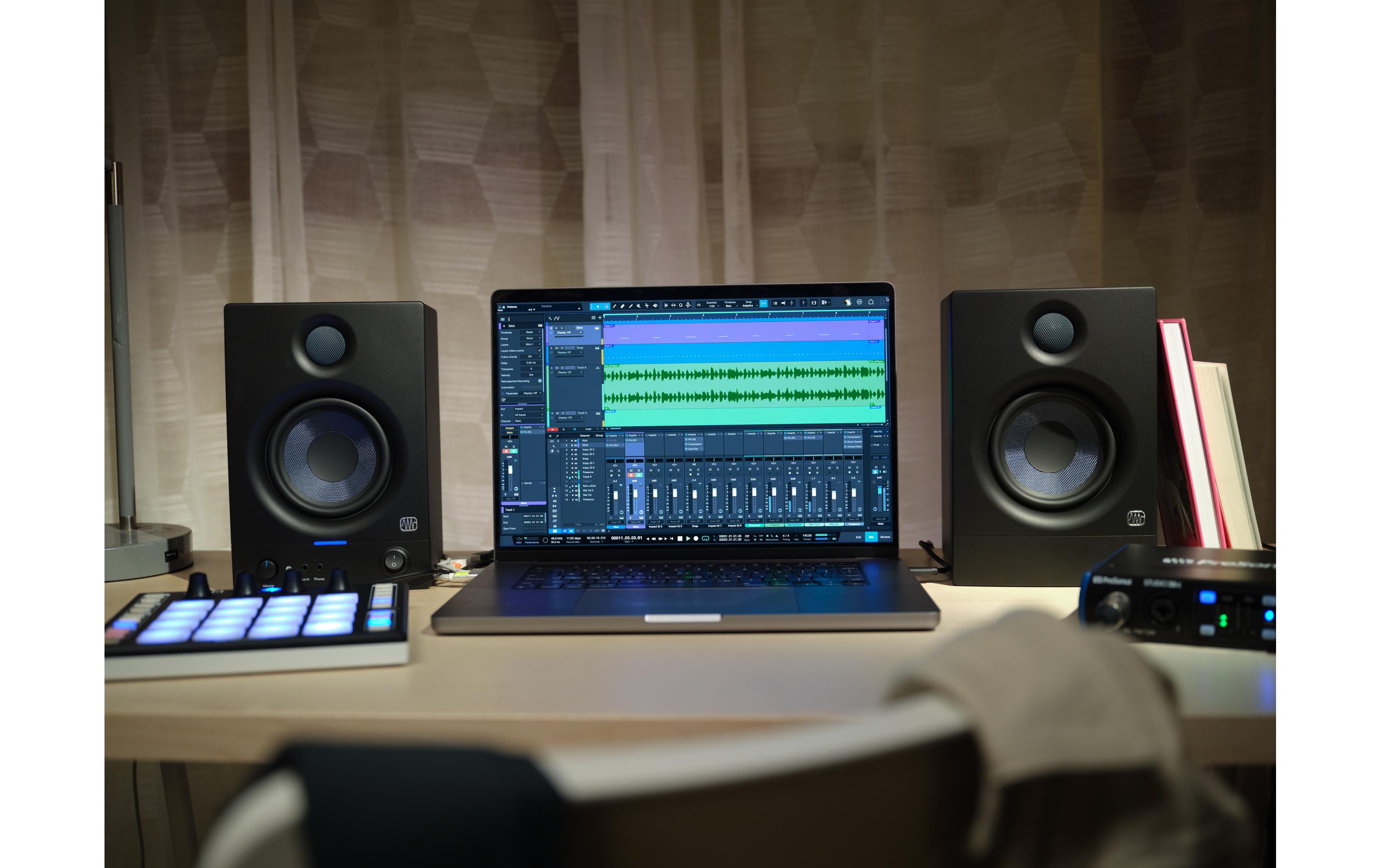 Presonus Studiomonitore 4.5 BT (2 Gen.) Schwarz