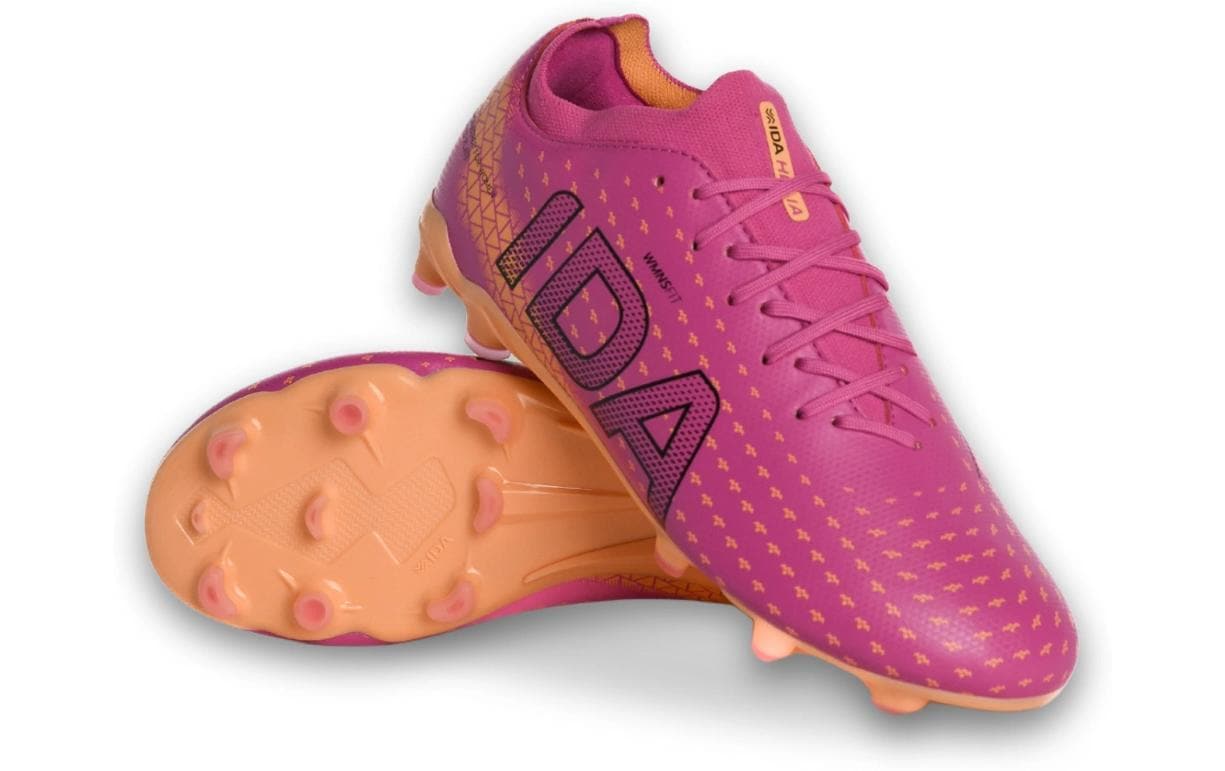 IDA Sports Fussballschuh Helia Club FG/AG Dunkelpink, 35.5